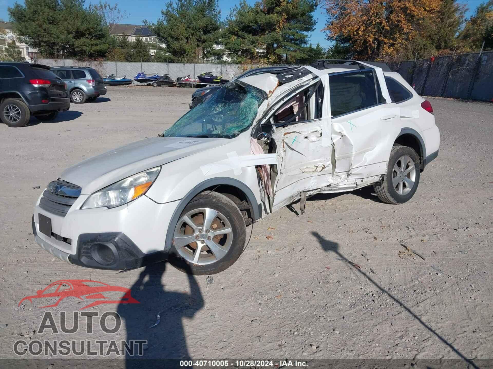 SUBARU OUTBACK 2014 - 4S4BRBLC9E3309984