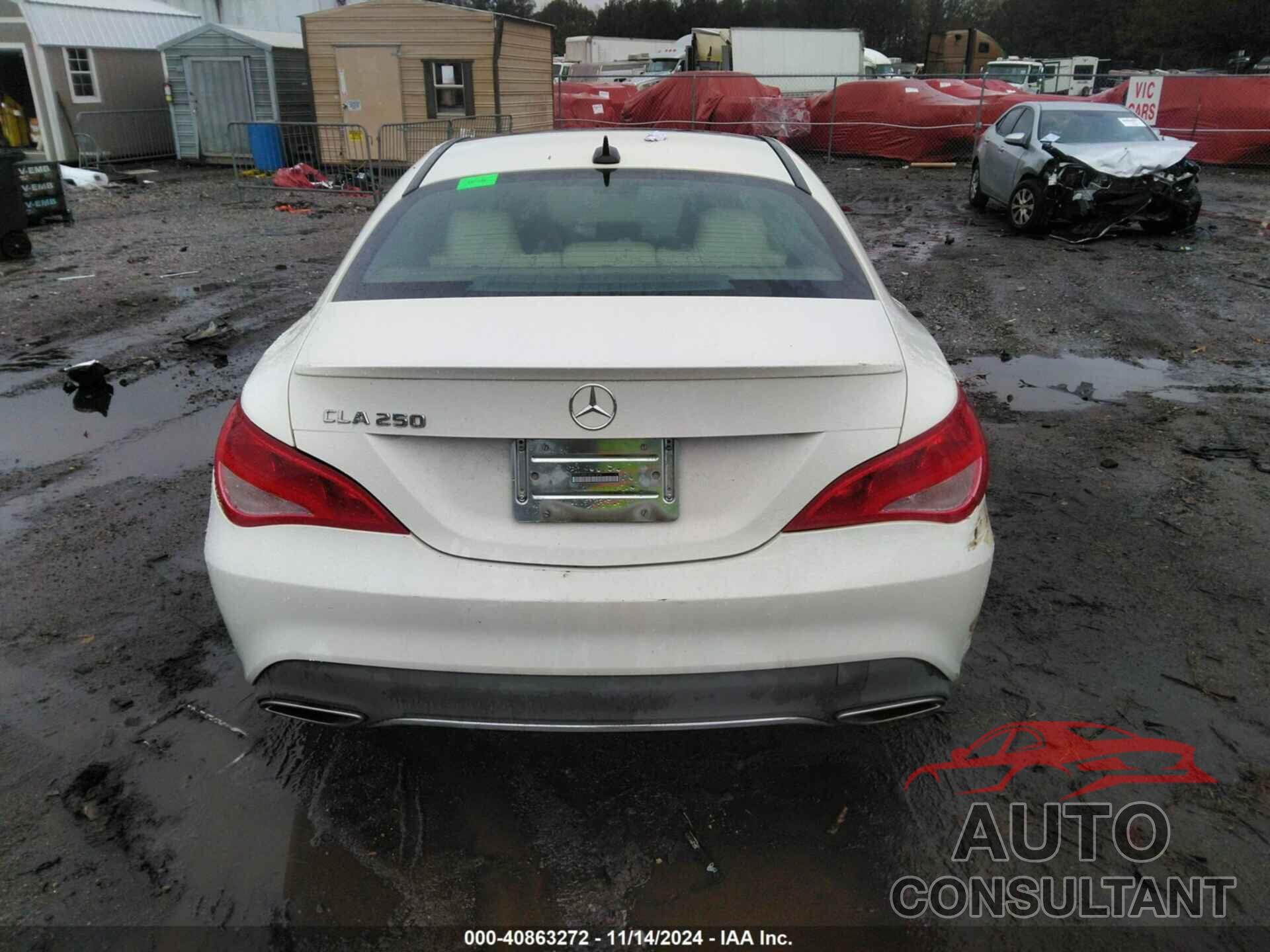 MERCEDES-BENZ CLA 250 2018 - WDDSJ4EB1JN561874