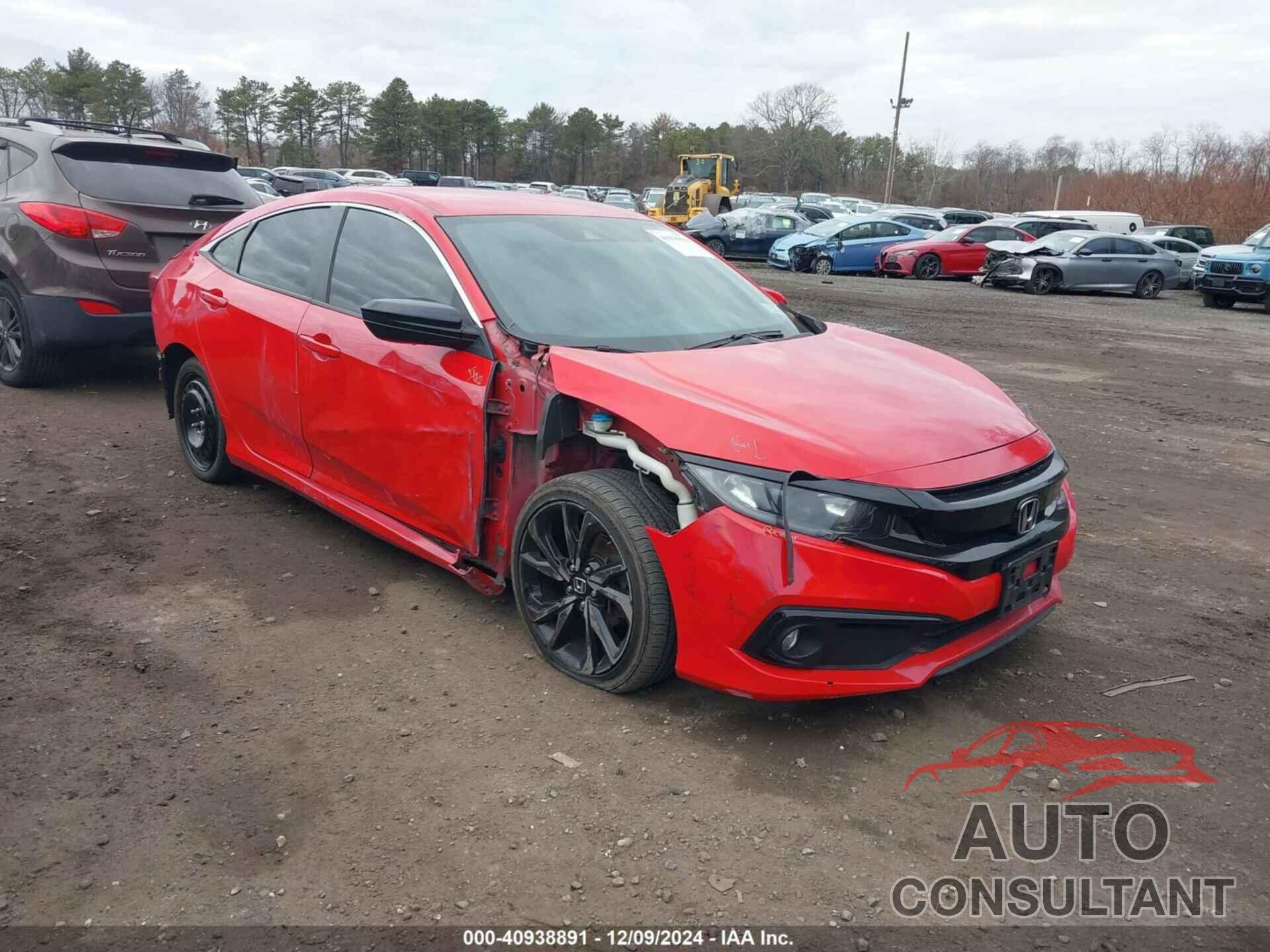 HONDA CIVIC 2020 - 2HGFC2F89LH550289