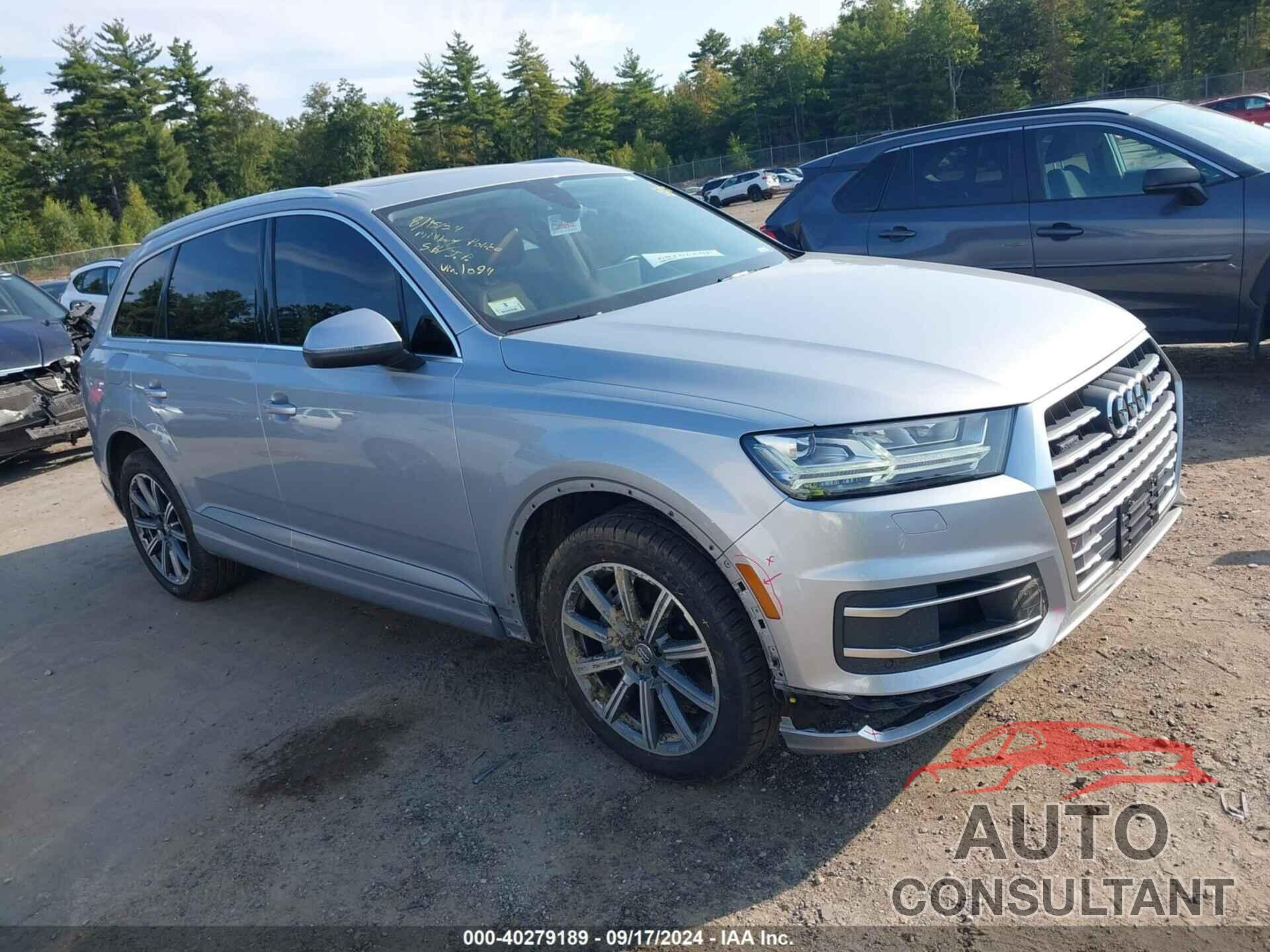 AUDI Q7 2019 - WA1LAAF72KD001094