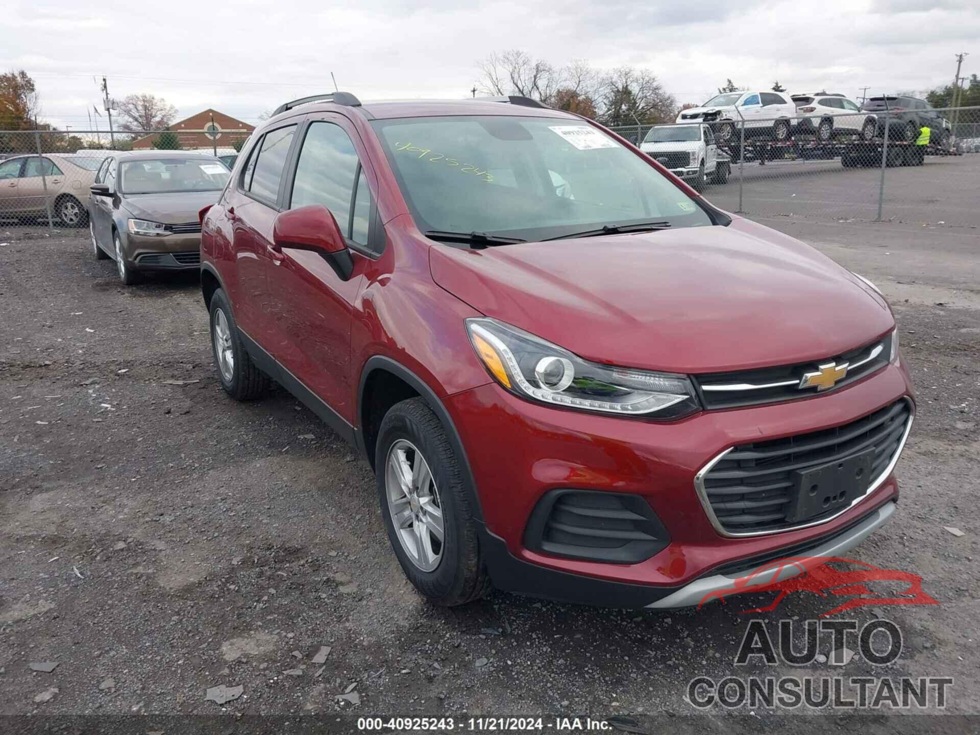 CHEVROLET TRAX 2022 - KL7CJPSM7NB567382