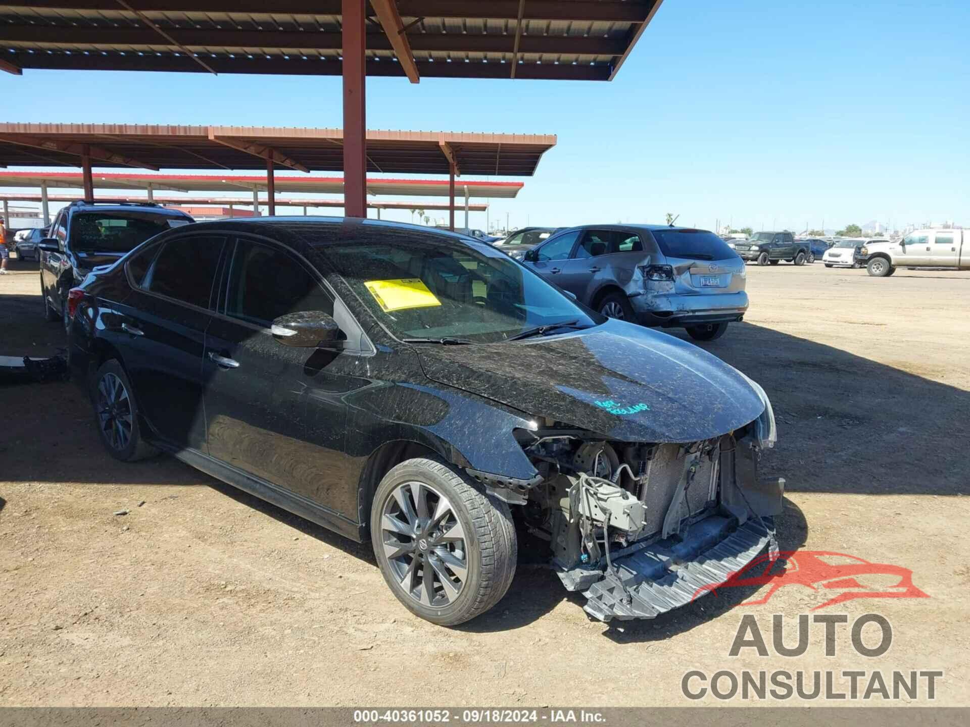 NISSAN SENTRA 2019 - 3N1AB7AP8KY458092