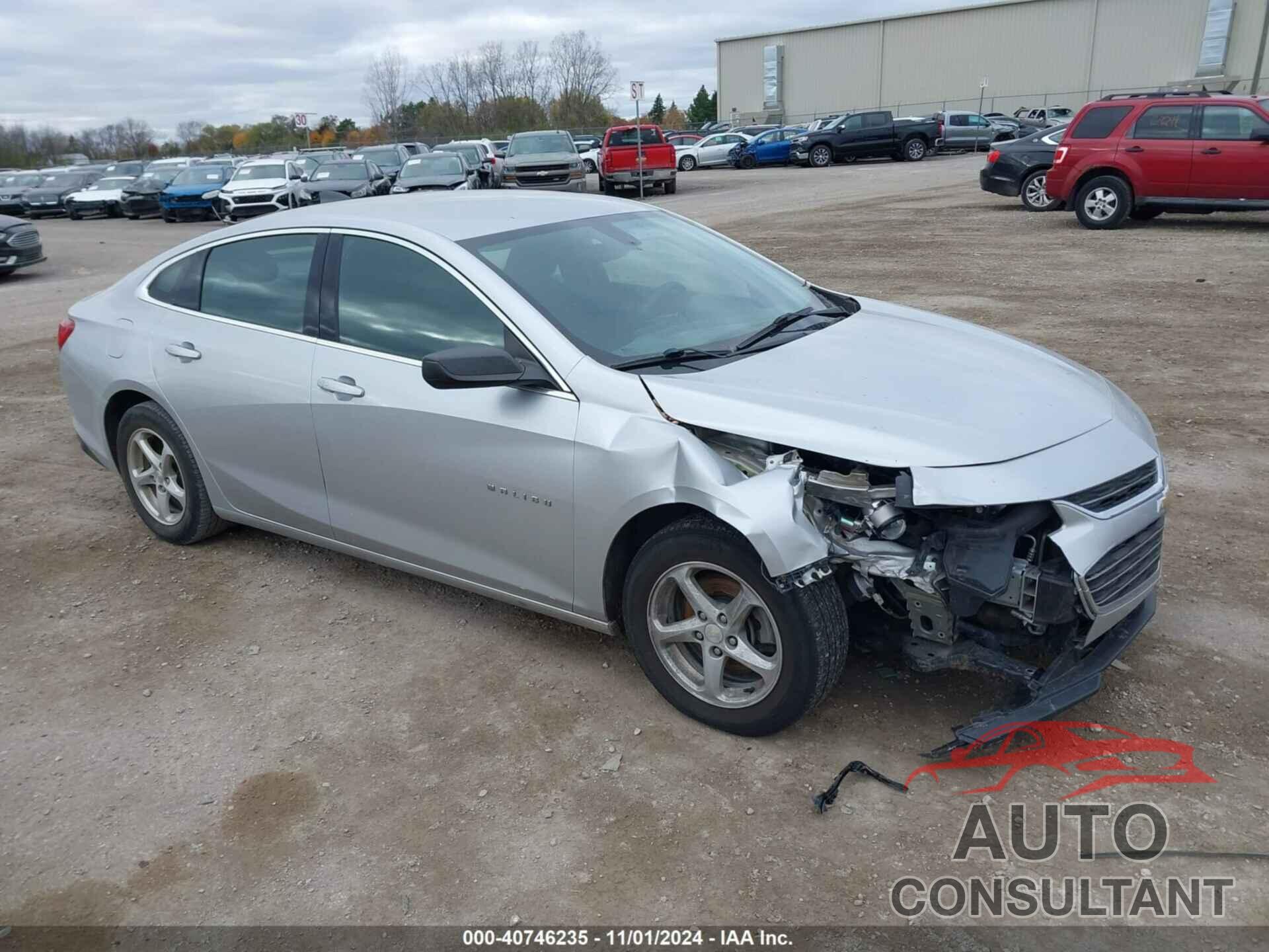 CHEVROLET MALIBU 2017 - 1G1ZB5ST1HF183481