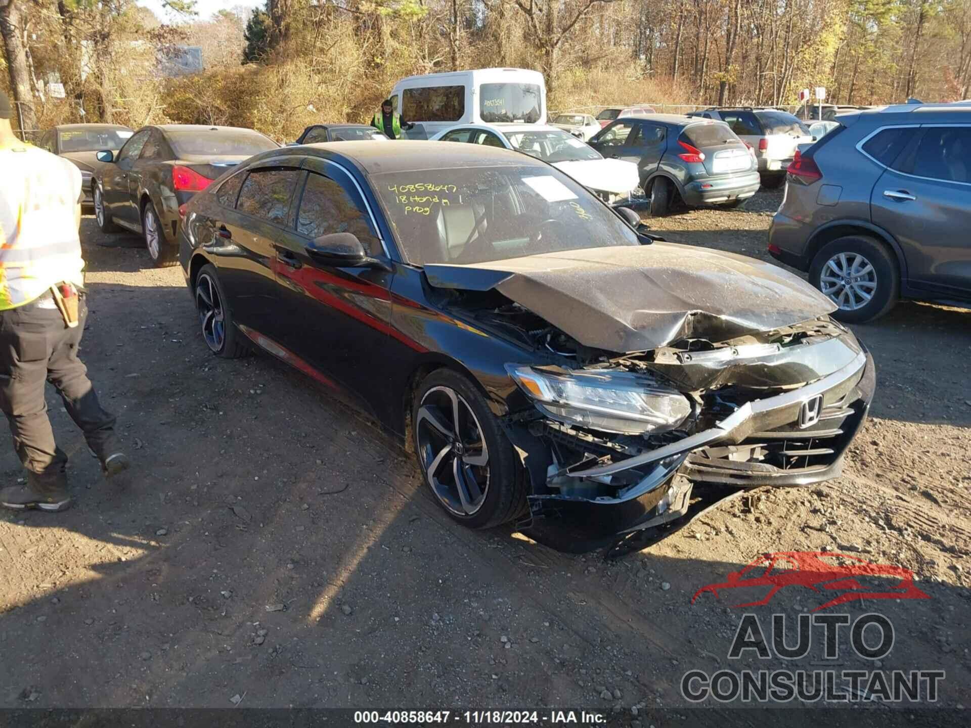 HONDA ACCORD 2018 - 1HGCV1F32JA268888