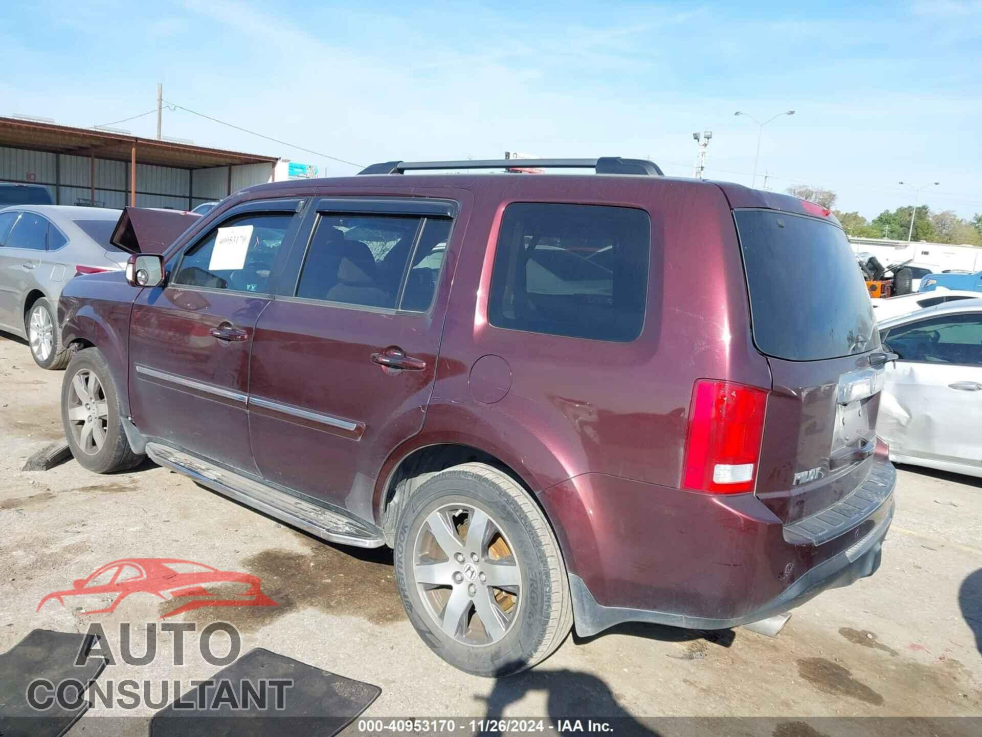 HONDA PILOT 2012 - 5FNYF3H97CB006647