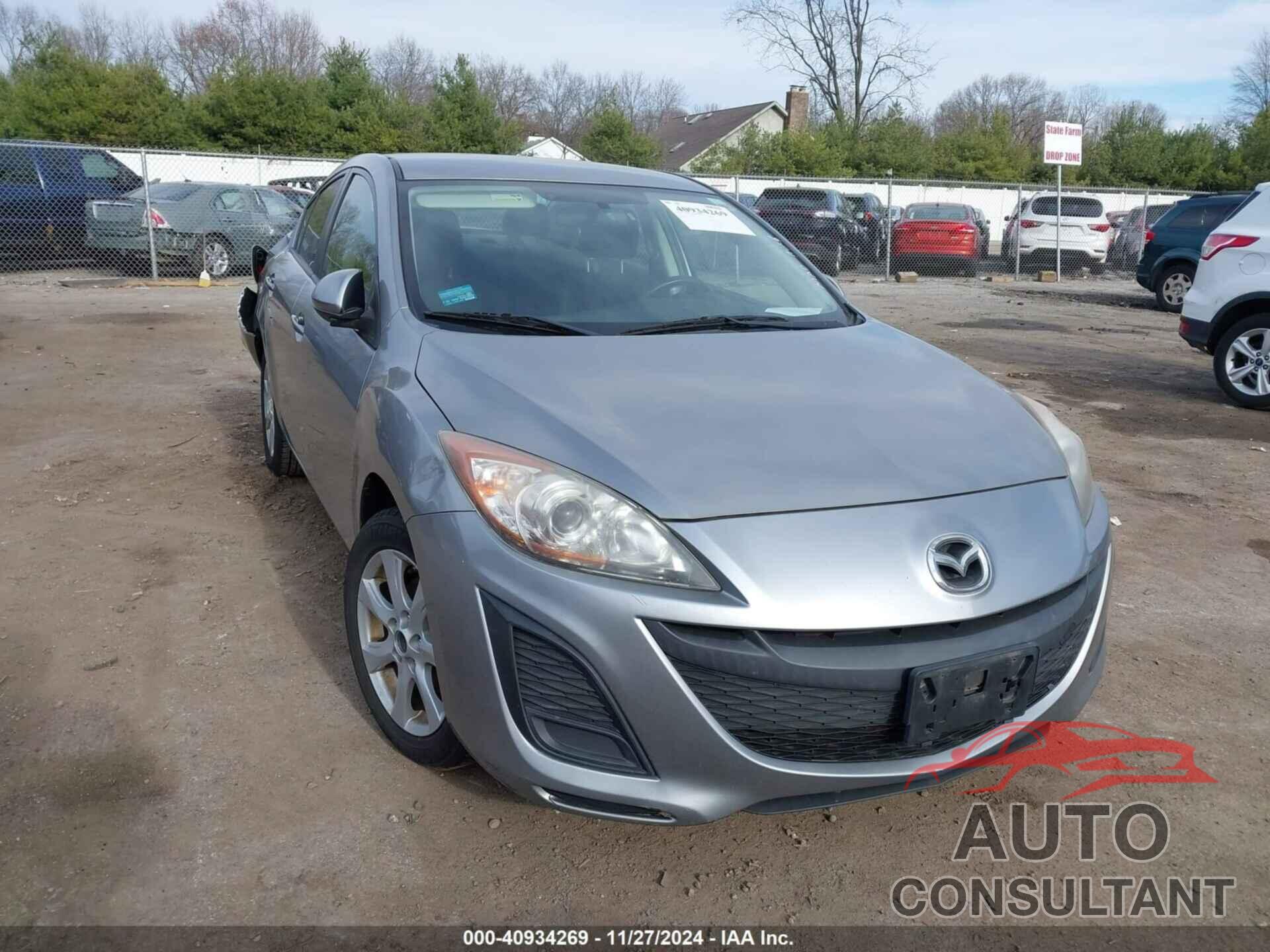 MAZDA MAZDA3 2011 - JM1BL1VF1B1495289