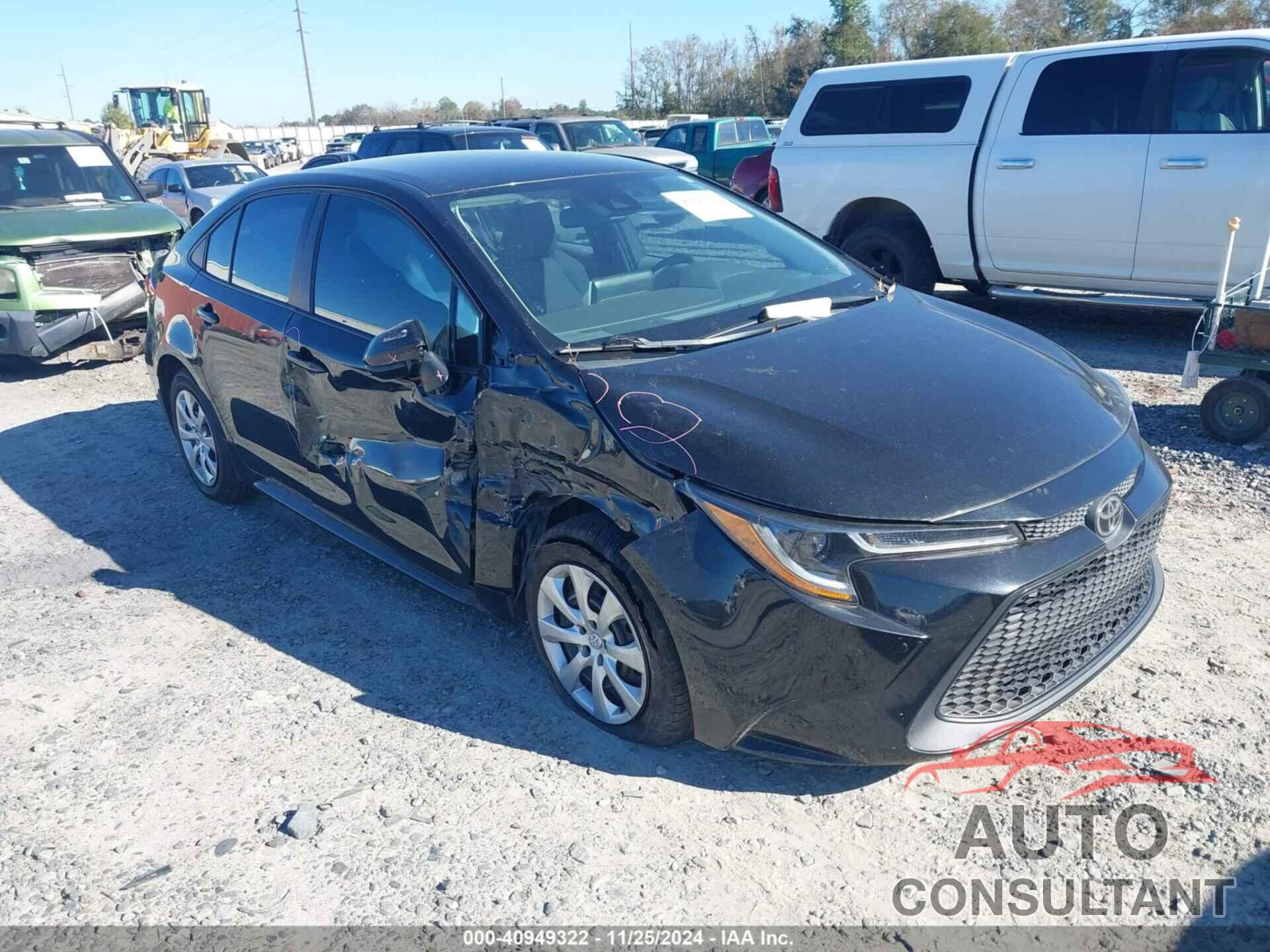 TOYOTA COROLLA 2020 - 5YFEPRAE1LP088499