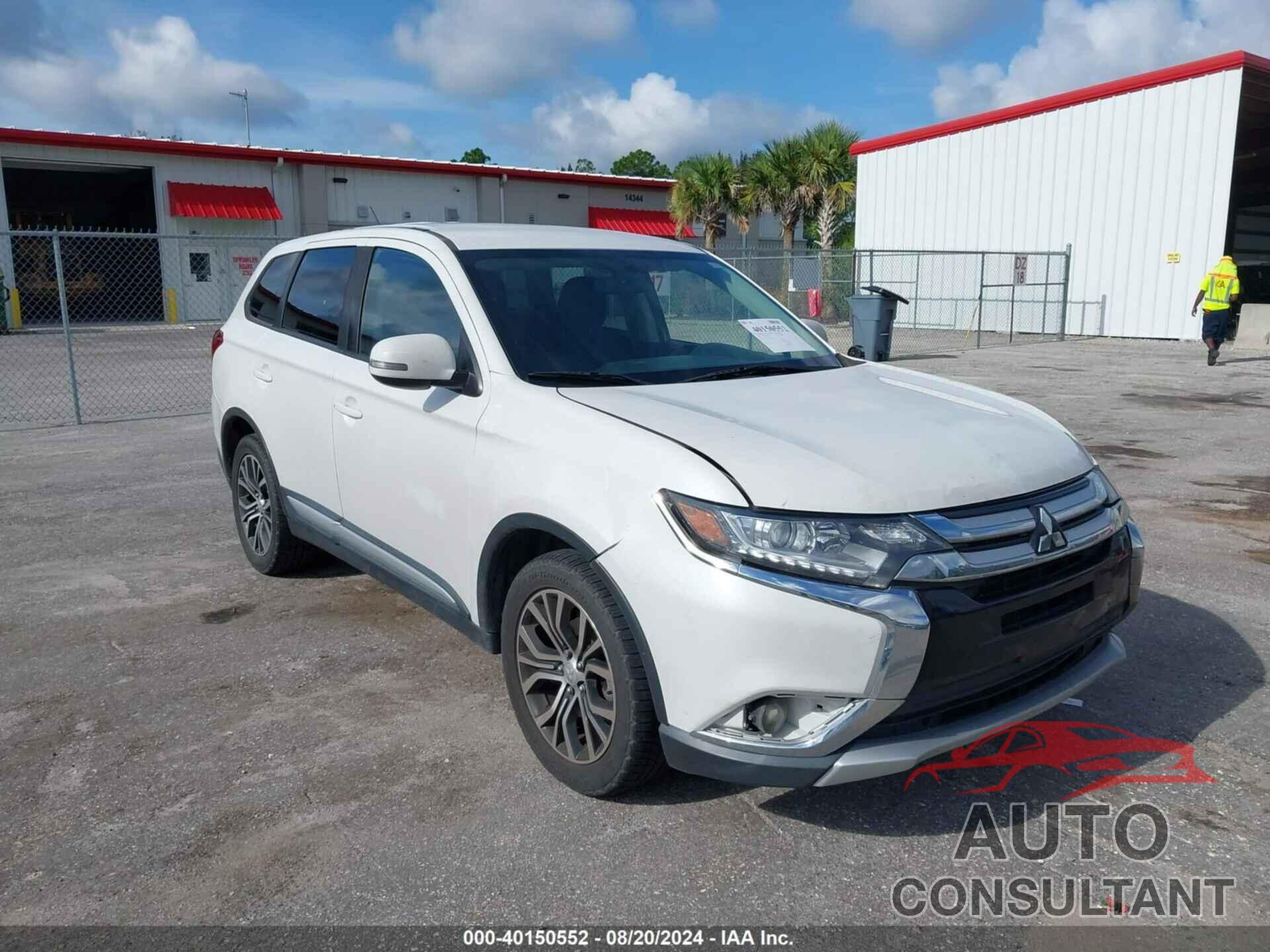 MITSUBISHI OUTLANDER 2016 - JA4AD3A39GZ056862