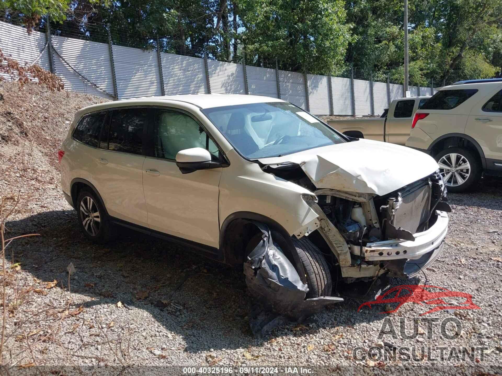 HONDA PILOT 2017 - 5FNYF6H32HB044792