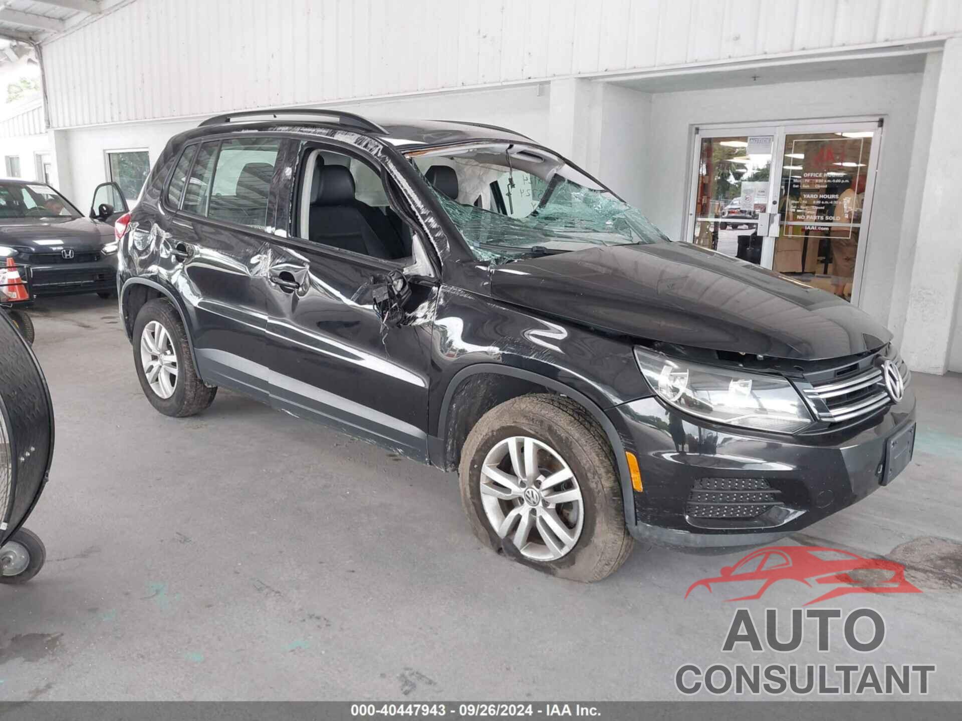 VOLKSWAGEN TIGUAN 2016 - WVGAV7AX3GW583998