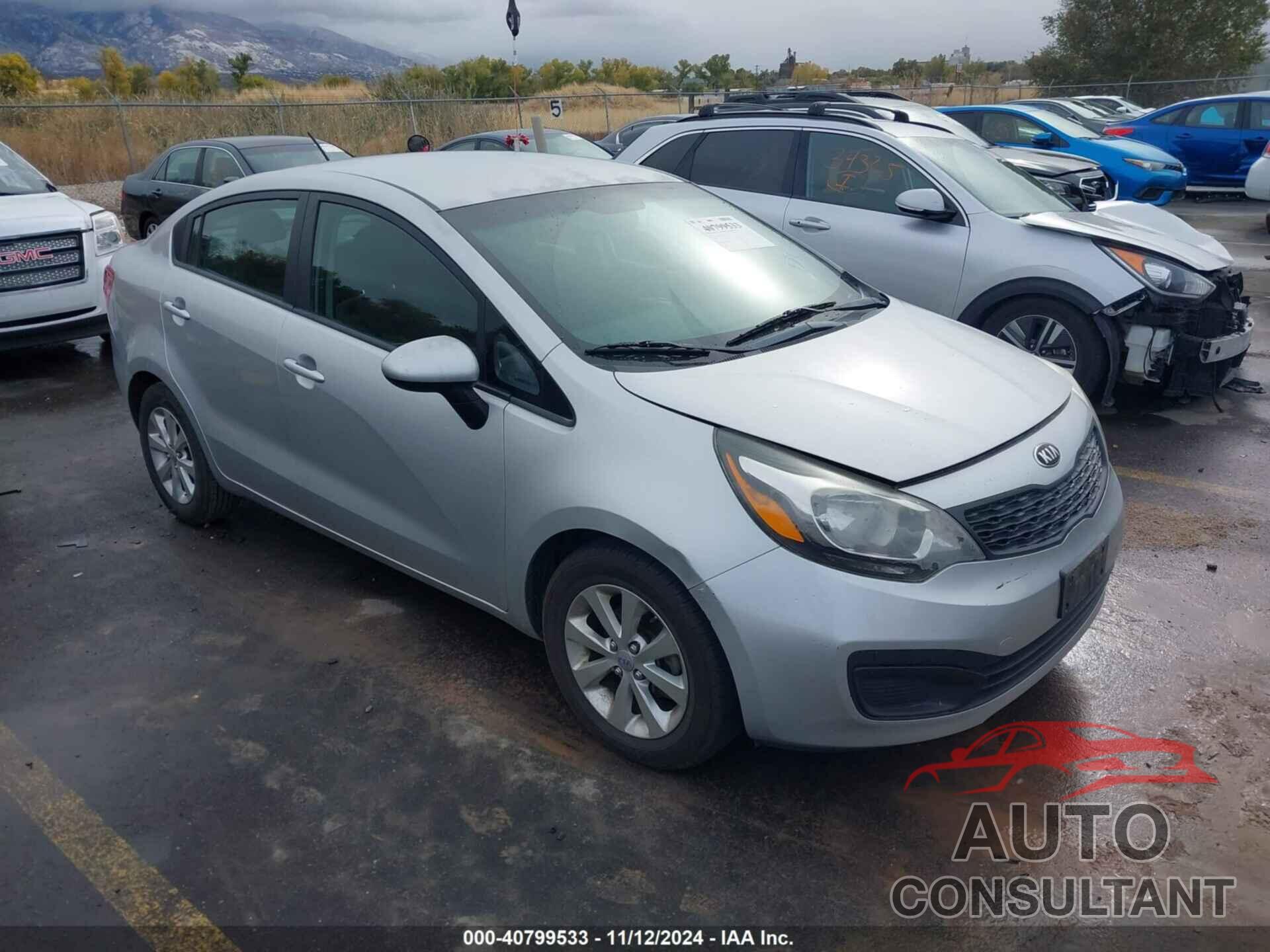 KIA RIO 2013 - KNADM4A38D6146801