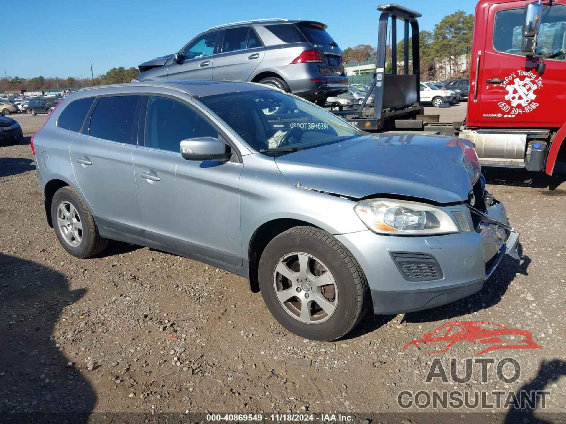 VOLVO XC60 2011 - YV4940DZ4B2222159