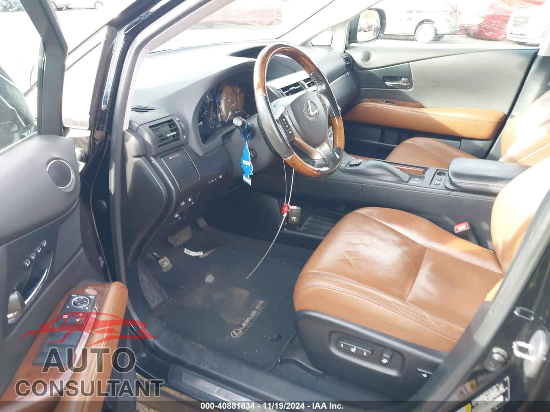 LEXUS RX 350 2013 - 2T2BK1BA3DC193797