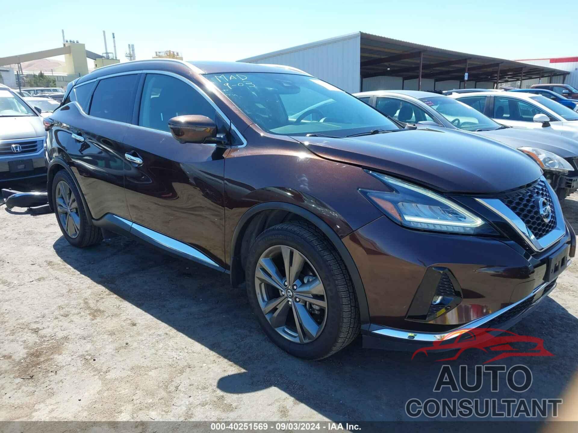 NISSAN MURANO 2019 - 5N1AZ2MJ6KN143447