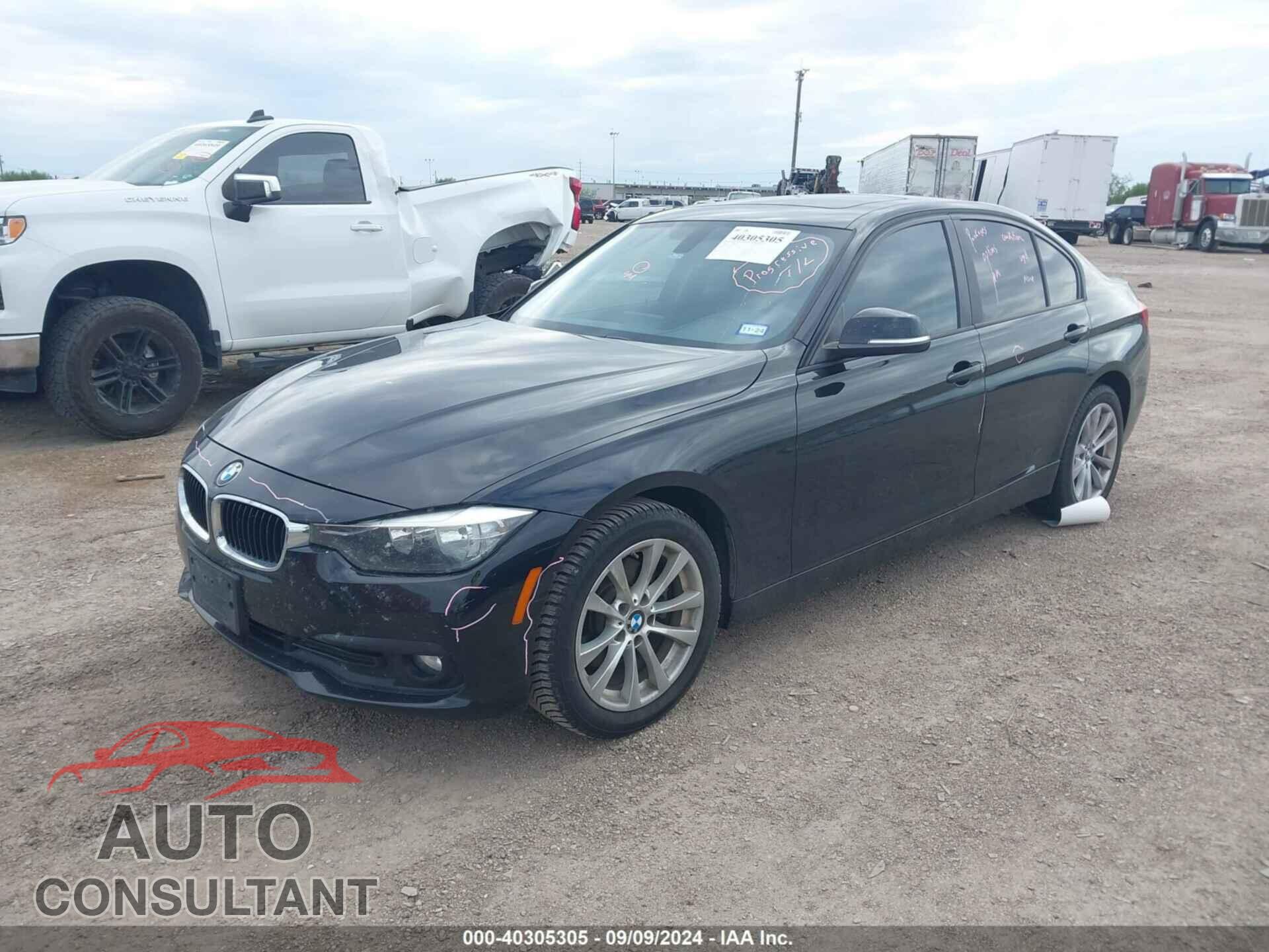 BMW 320I 2016 - WBA8E1G55GNT37155