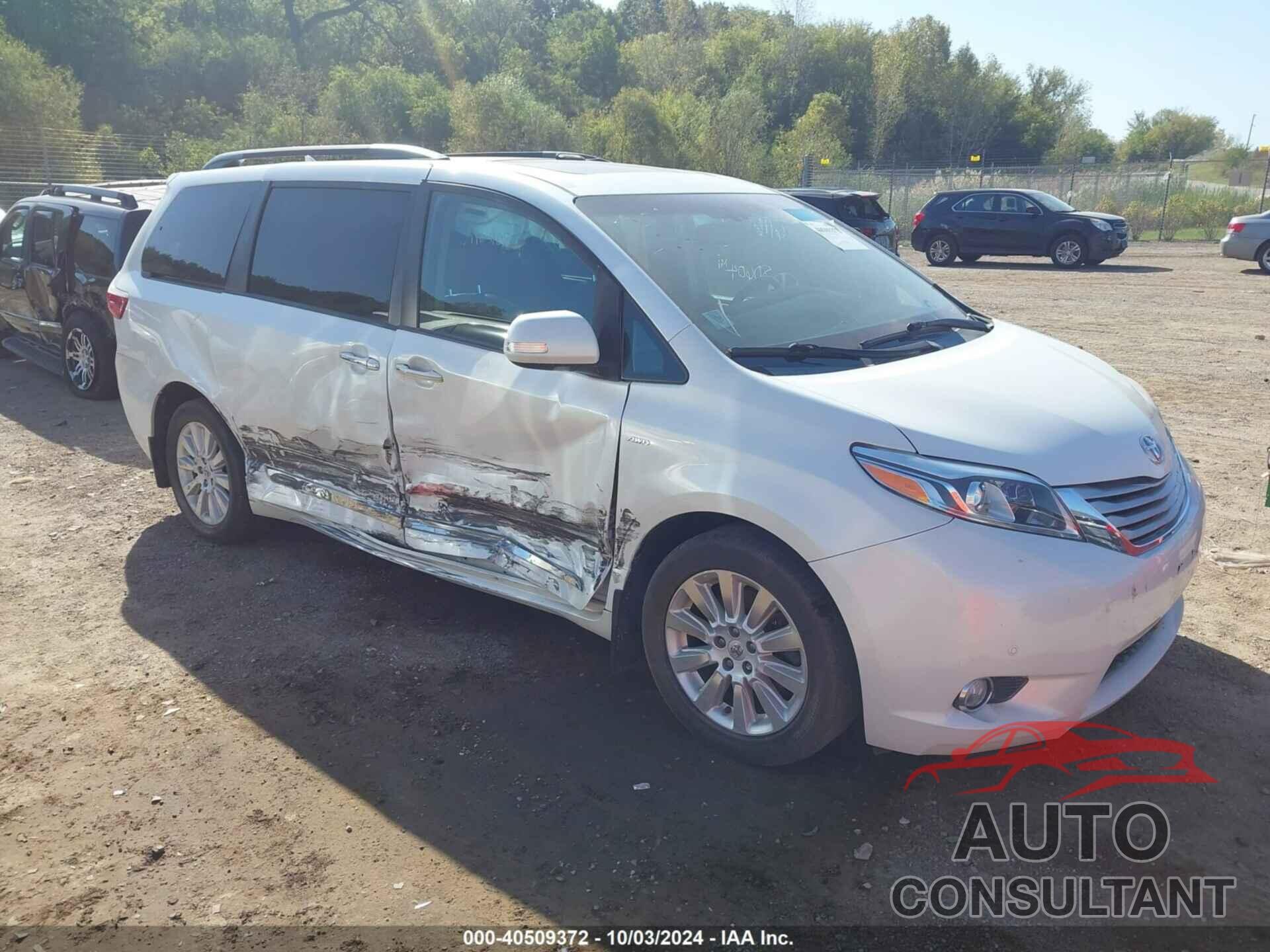 TOYOTA SIENNA 2016 - 5TDDK3DC7GS130608