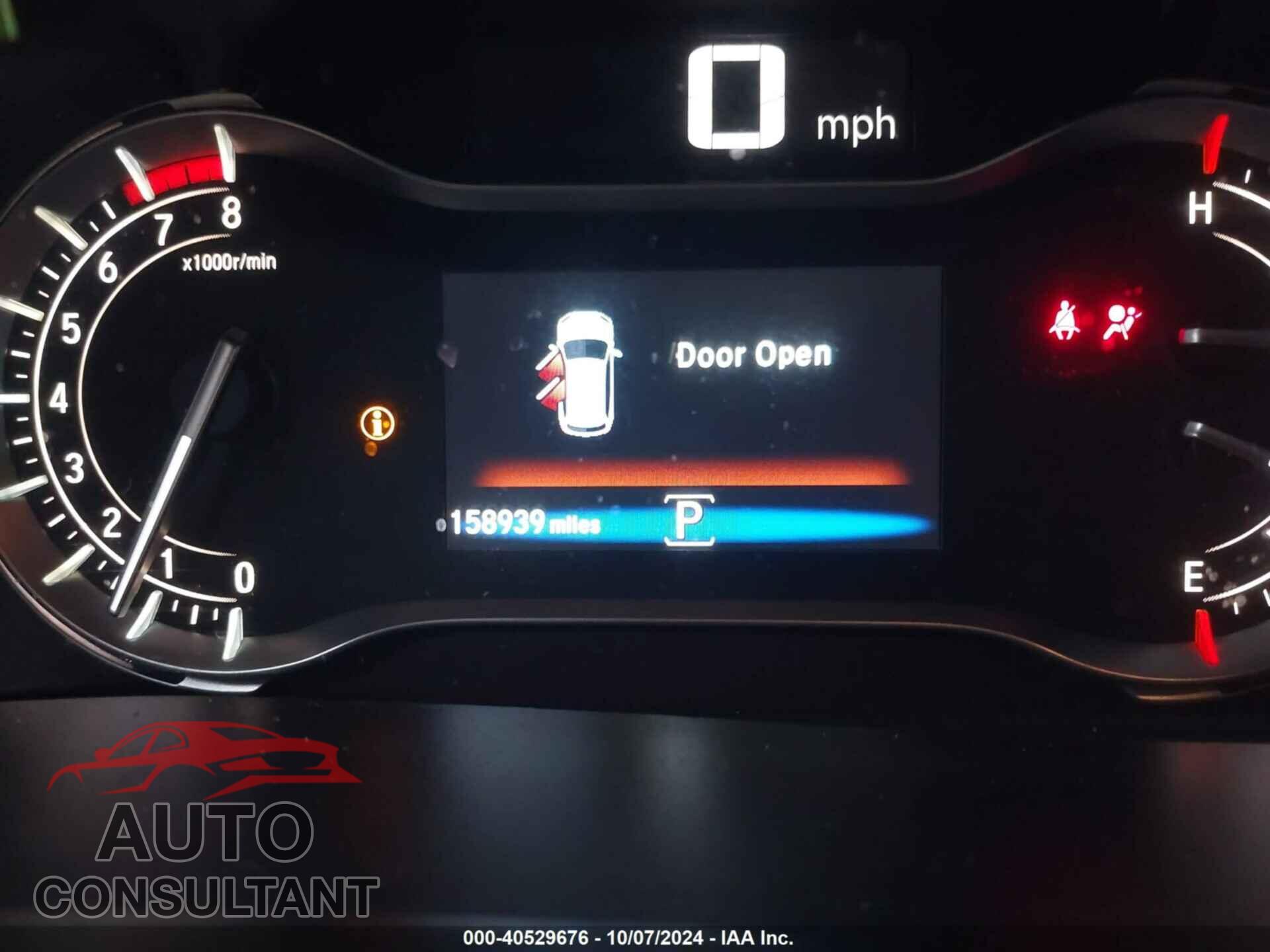 HONDA PILOT 2016 - 5FNYF6H10GB045243