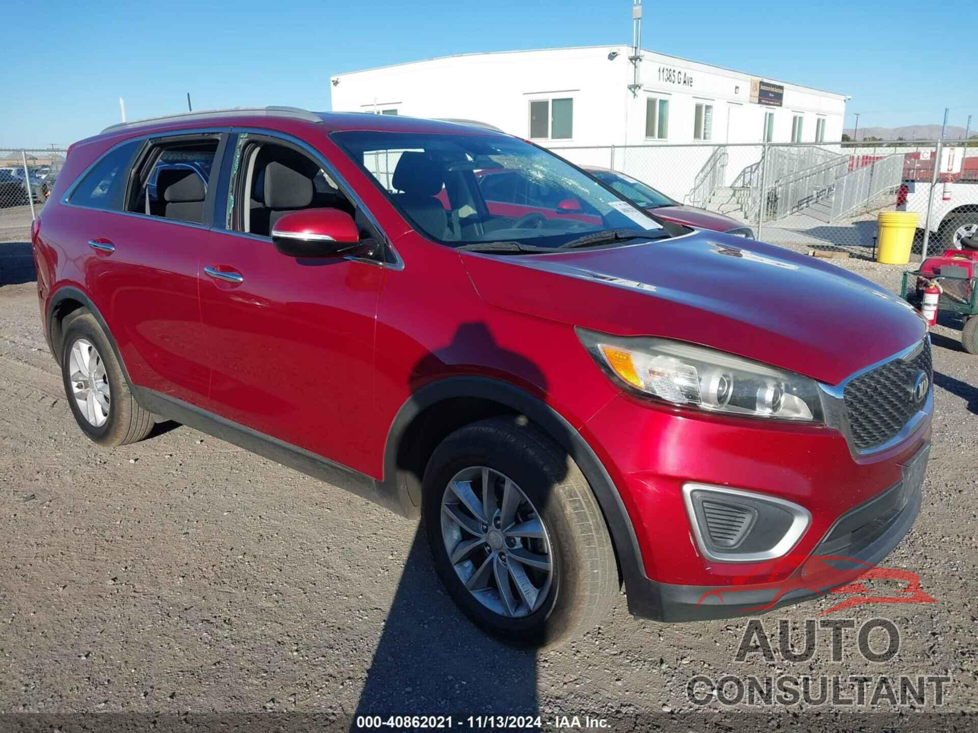 KIA SORENTO 2016 - 5XYPG4A30GG166503