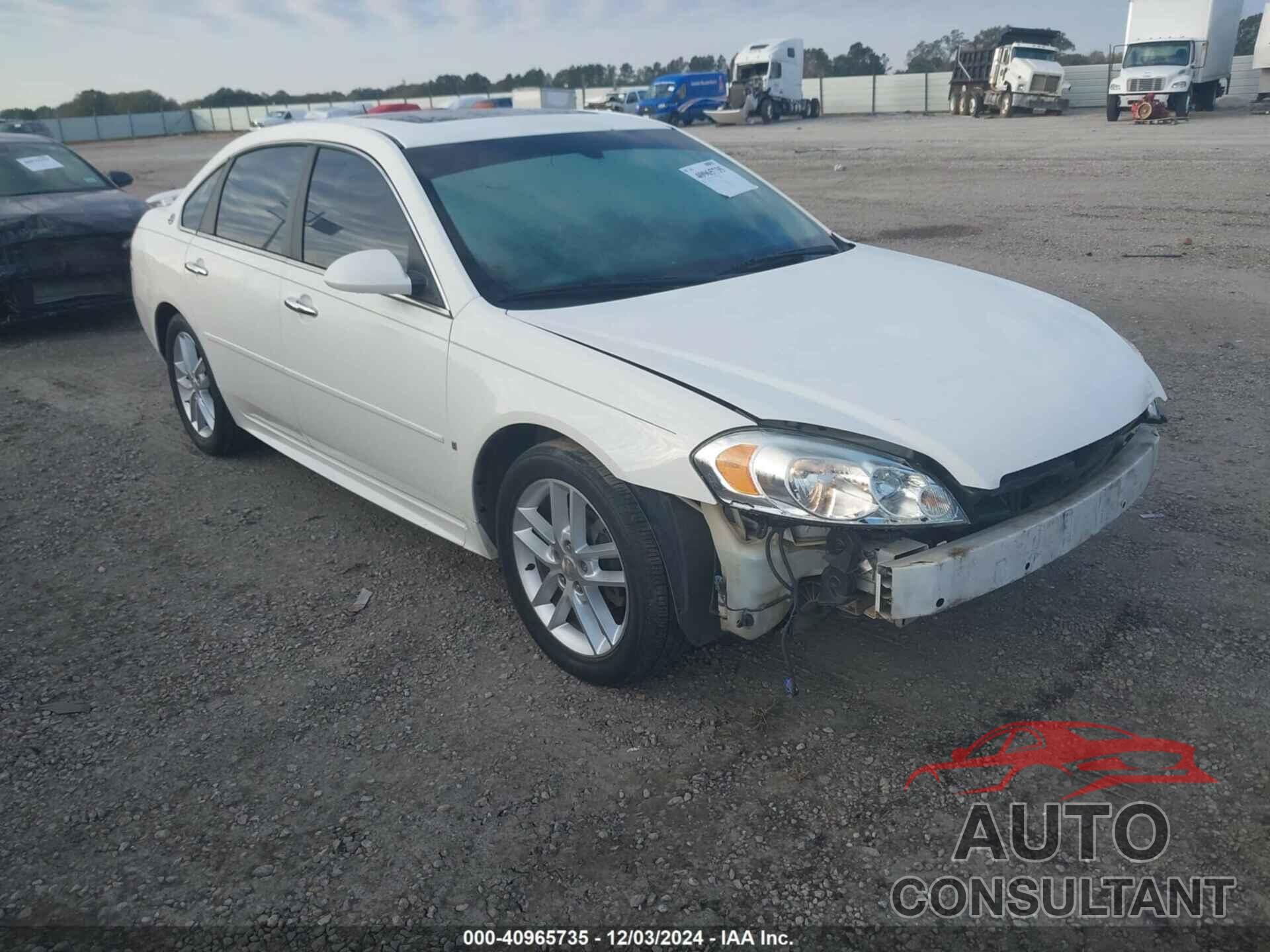 CHEVROLET IMPALA 2009 - 2G1WU57M191128472