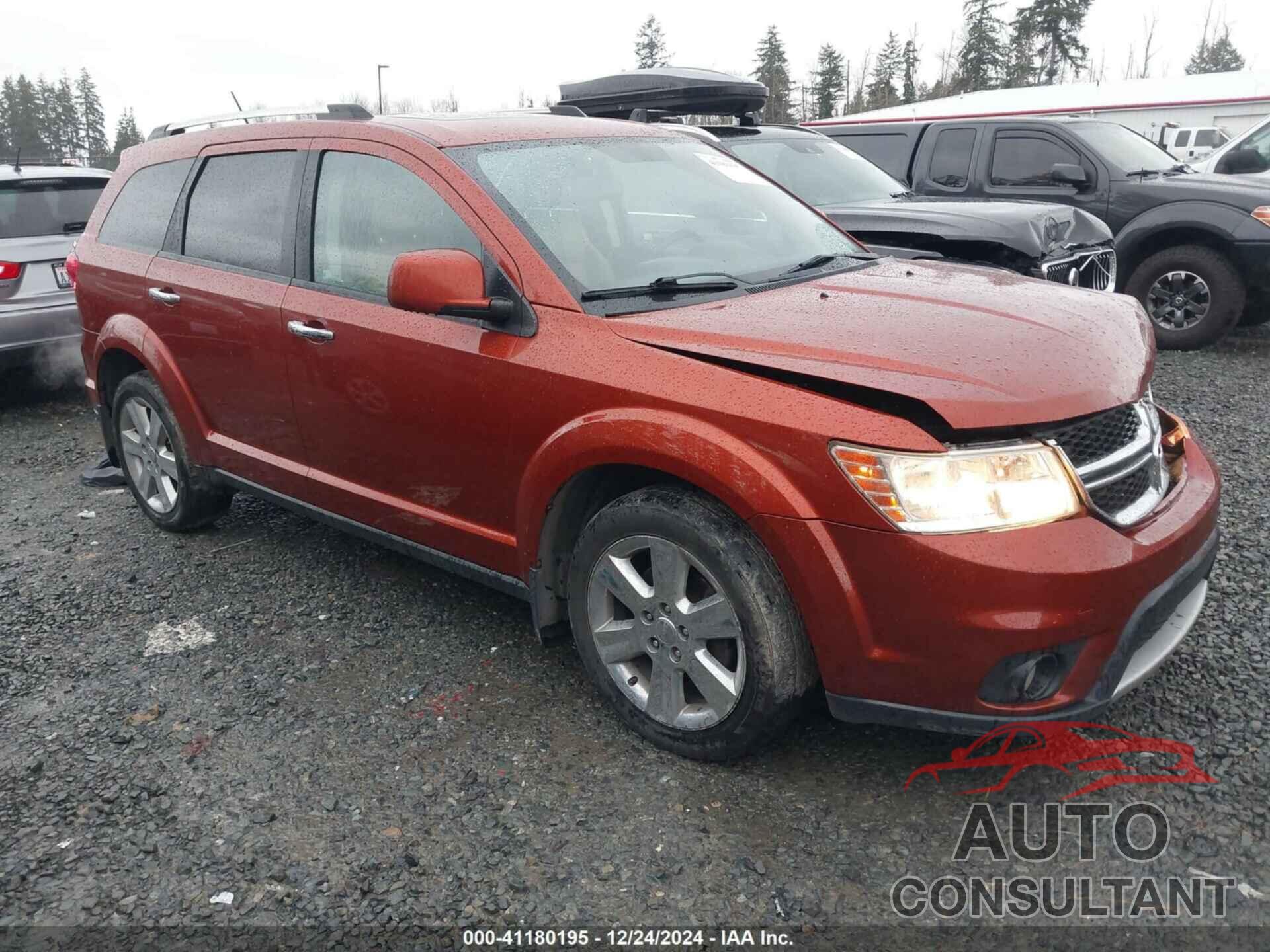 DODGE JOURNEY 2012 - 3C4PDDFG7CT312936
