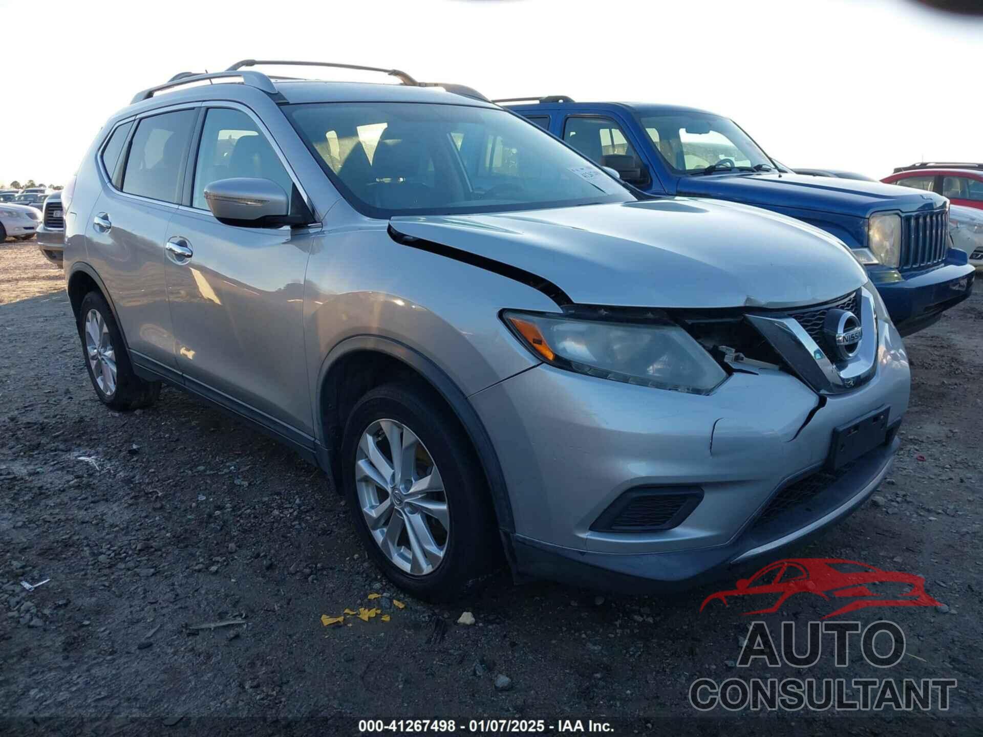 NISSAN ROGUE 2015 - KNMAT2MT2FP513715