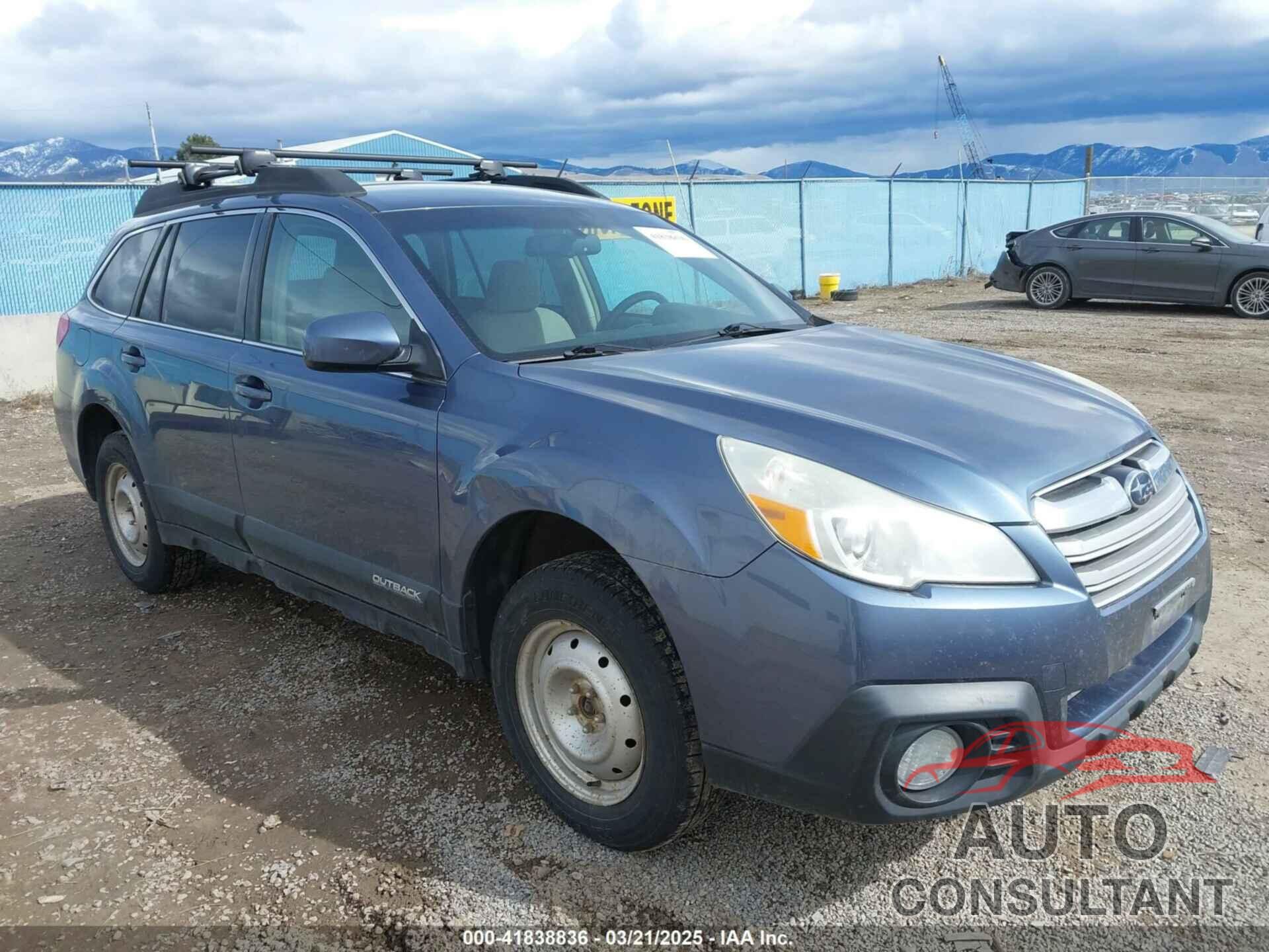 SUBARU OUTBACK 2013 - 4S4BRBCC7D3275560