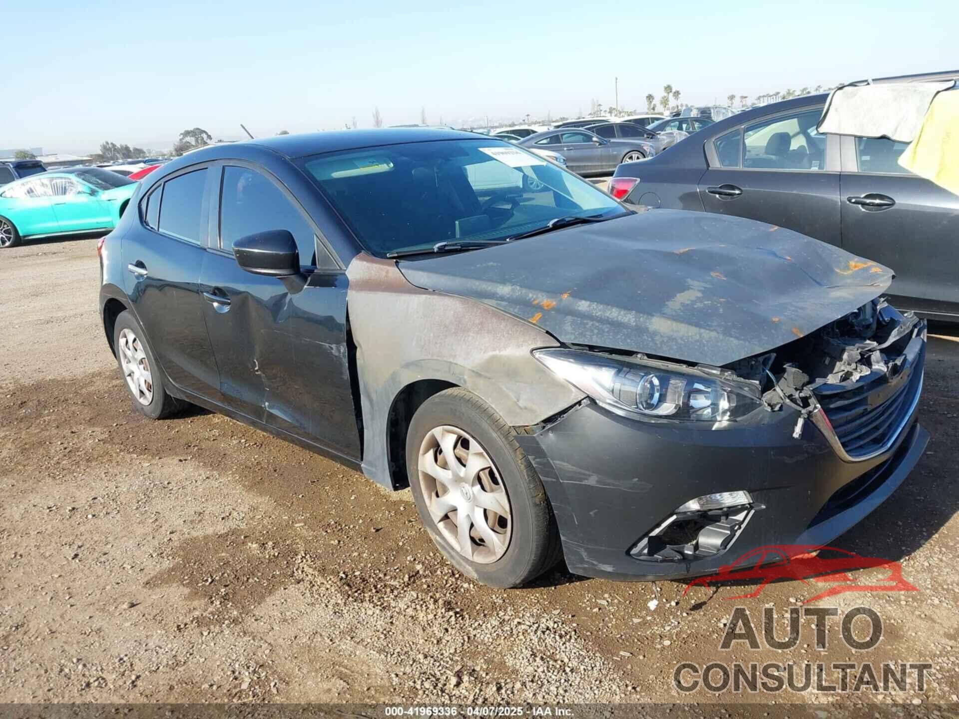 MAZDA MAZDA3 2015 - JM1BM1K74F1240619