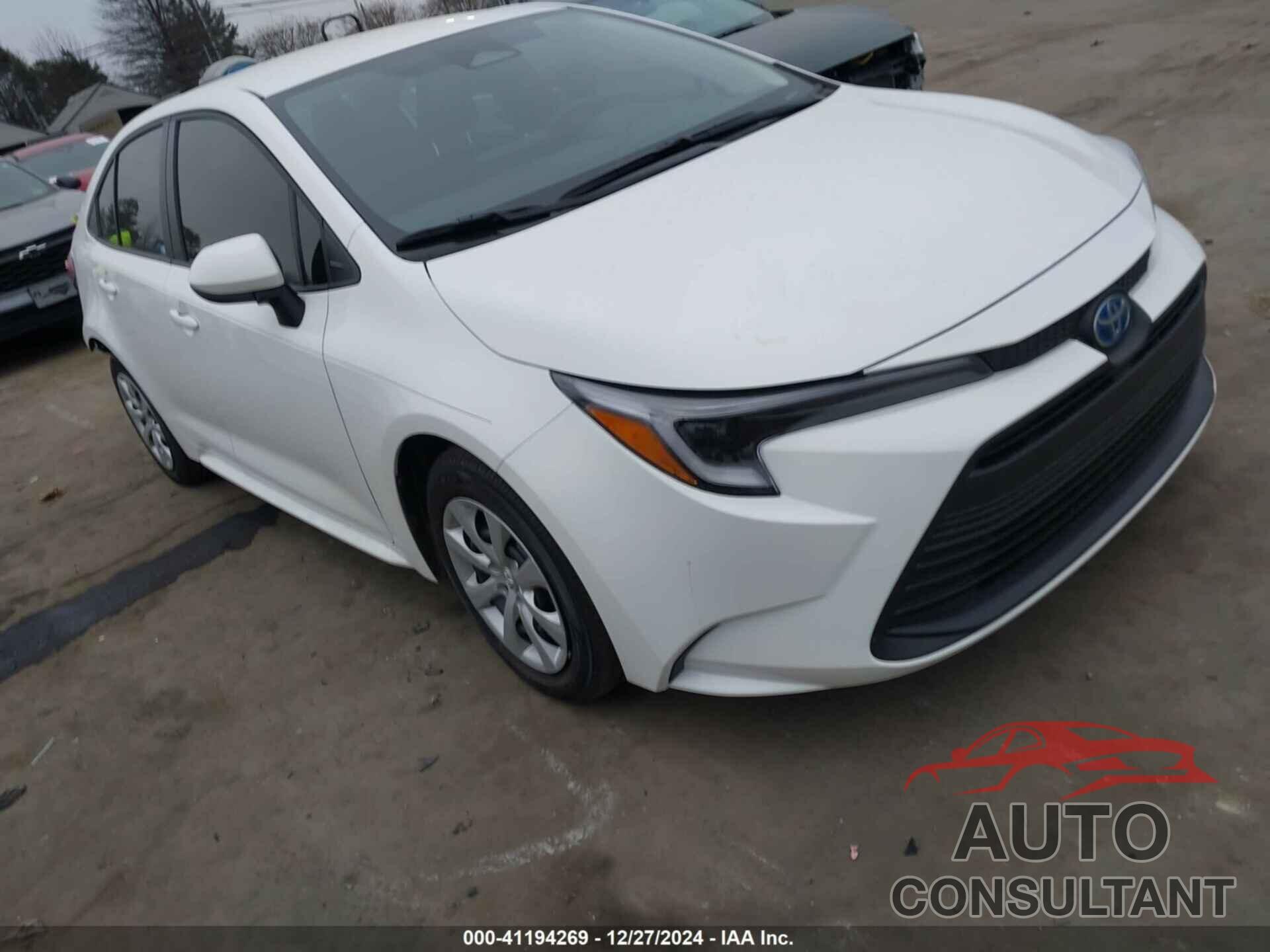 TOYOTA COROLLA 2025 - JTDBCMFE6SJ038291