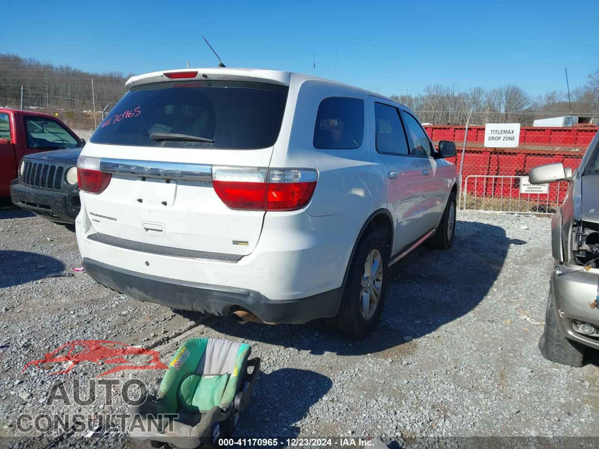 DODGE DURANGO 2013 - 1C4RDJAG2DC671686