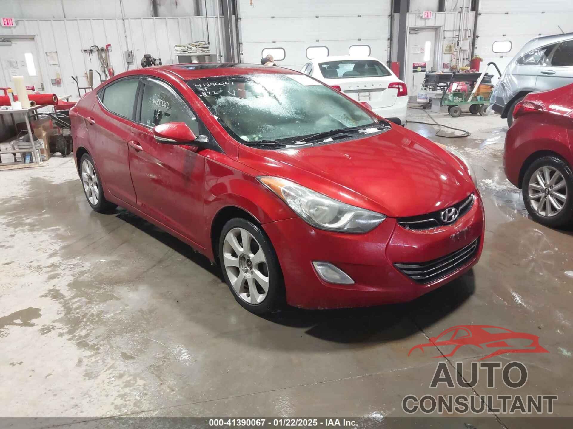 HYUNDAI ELANTRA 2012 - KMHDH4AE2CU299849