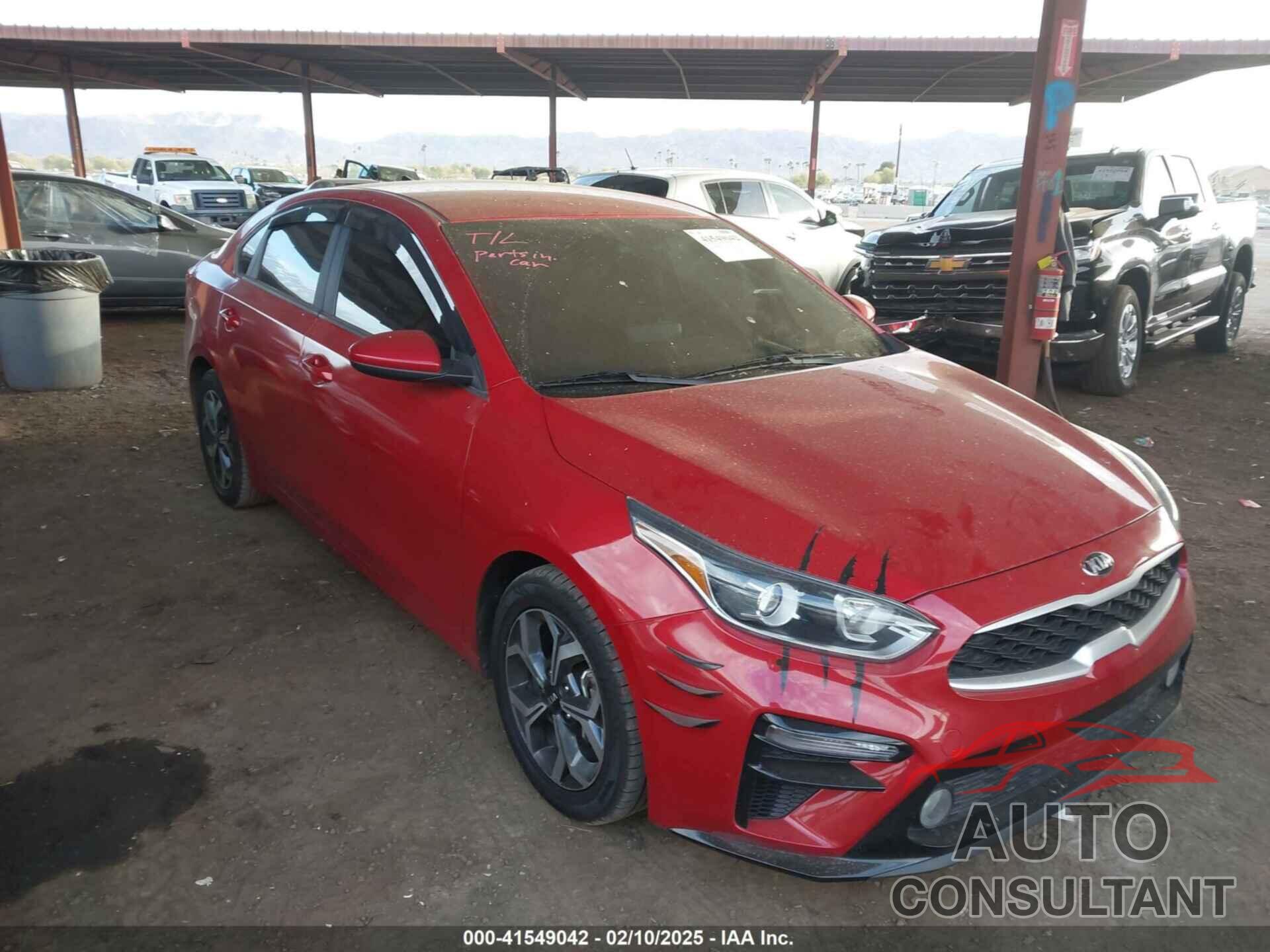 KIA FORTE 2021 - 3KPF24AD8ME309063