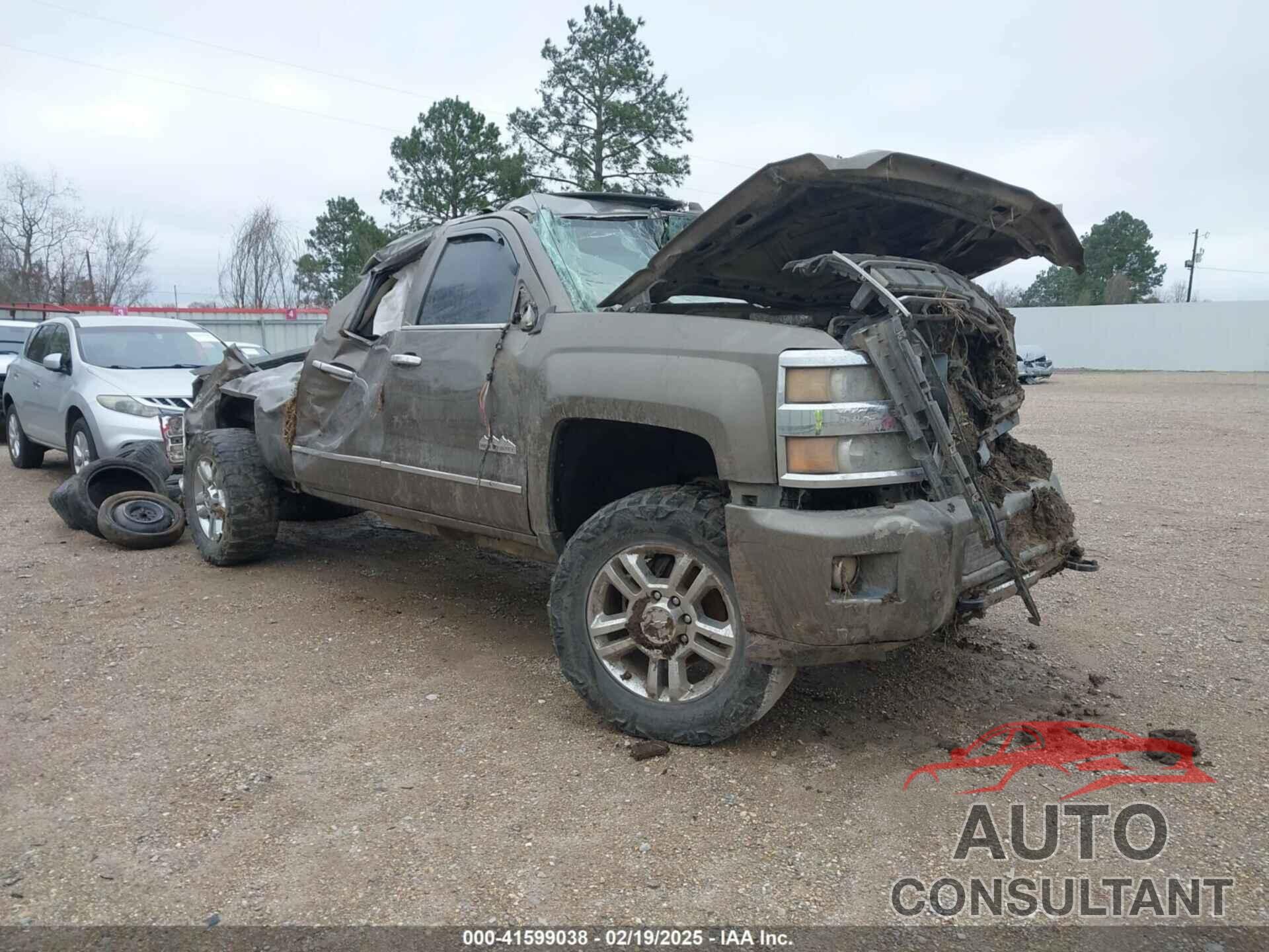 CHEVROLET SILVERADO 2500HD 2015 - 1GC1KXE81FF587689