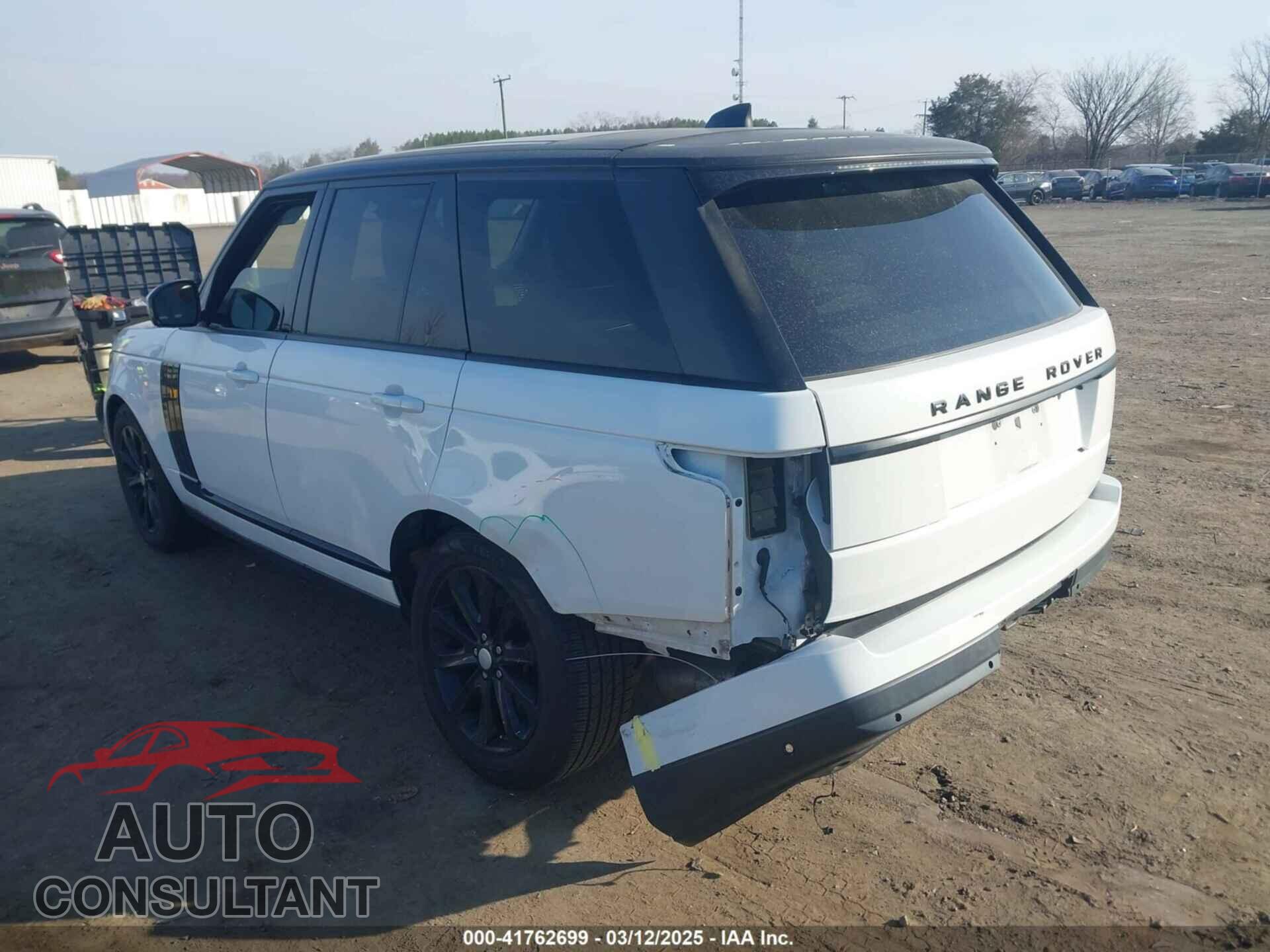 LAND ROVER RANGE ROVER 2017 - SALGS2FV7HA340803