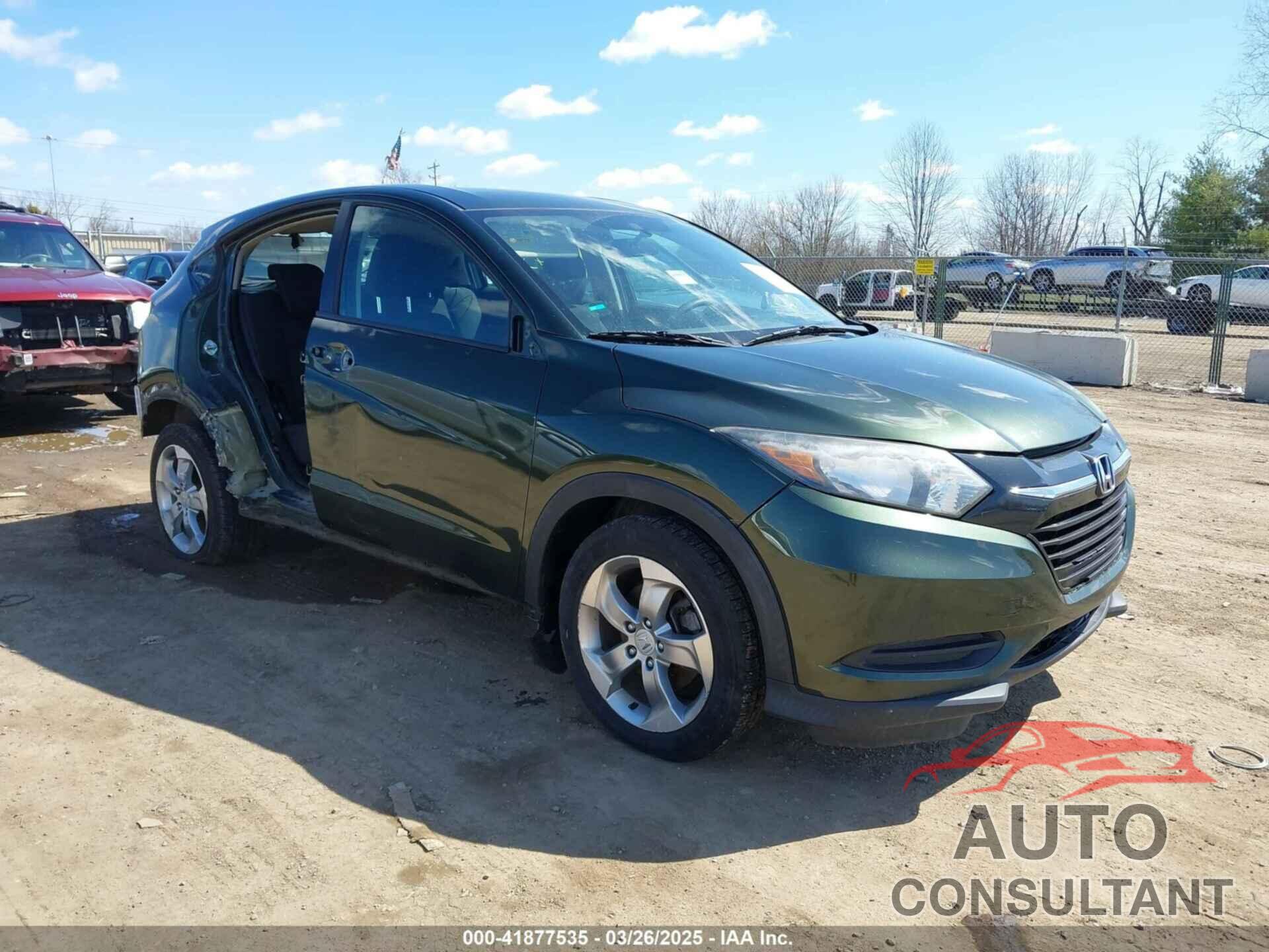 HONDA HR-V 2018 - 3CZRU6H31JM703631