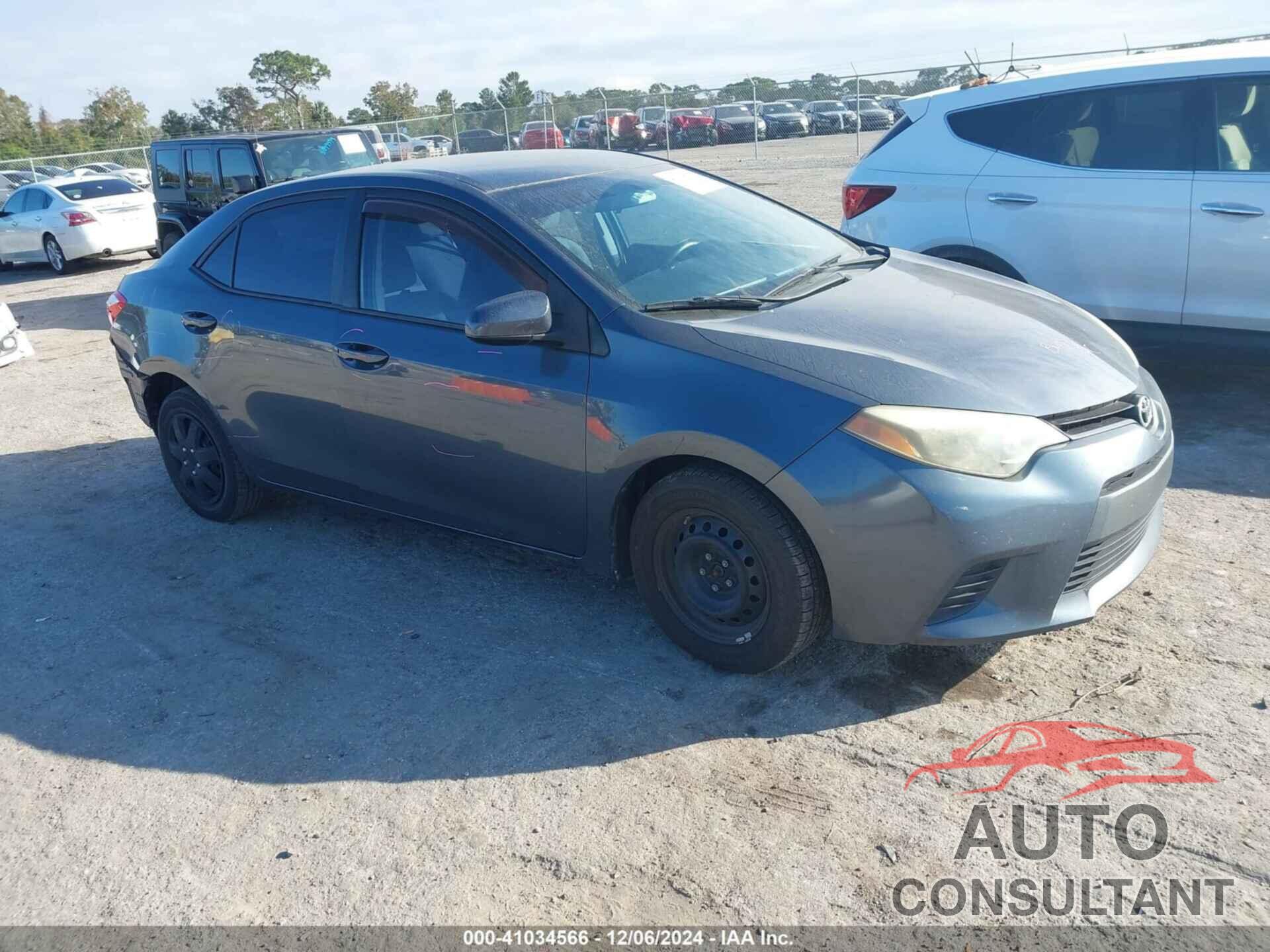 TOYOTA COROLLA 2015 - 2T1BURHE8FC368152