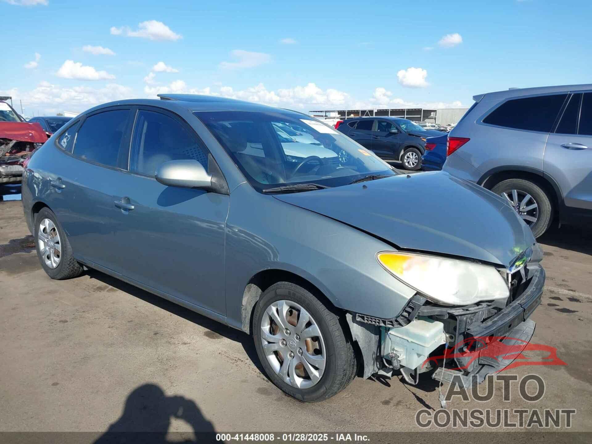 HYUNDAI ELANTRA 2010 - KMHDU4AD7AU076500