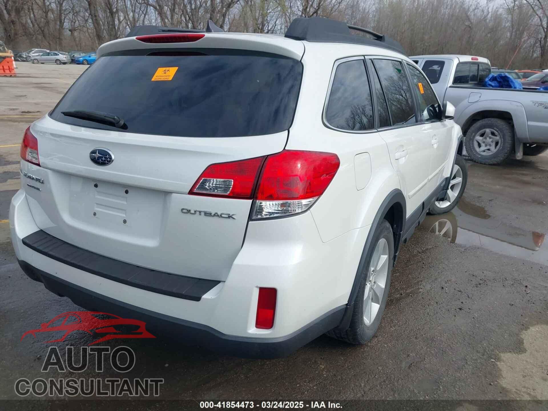 SUBARU OUTBACK 2014 - 4S4BRCCC4E3325306