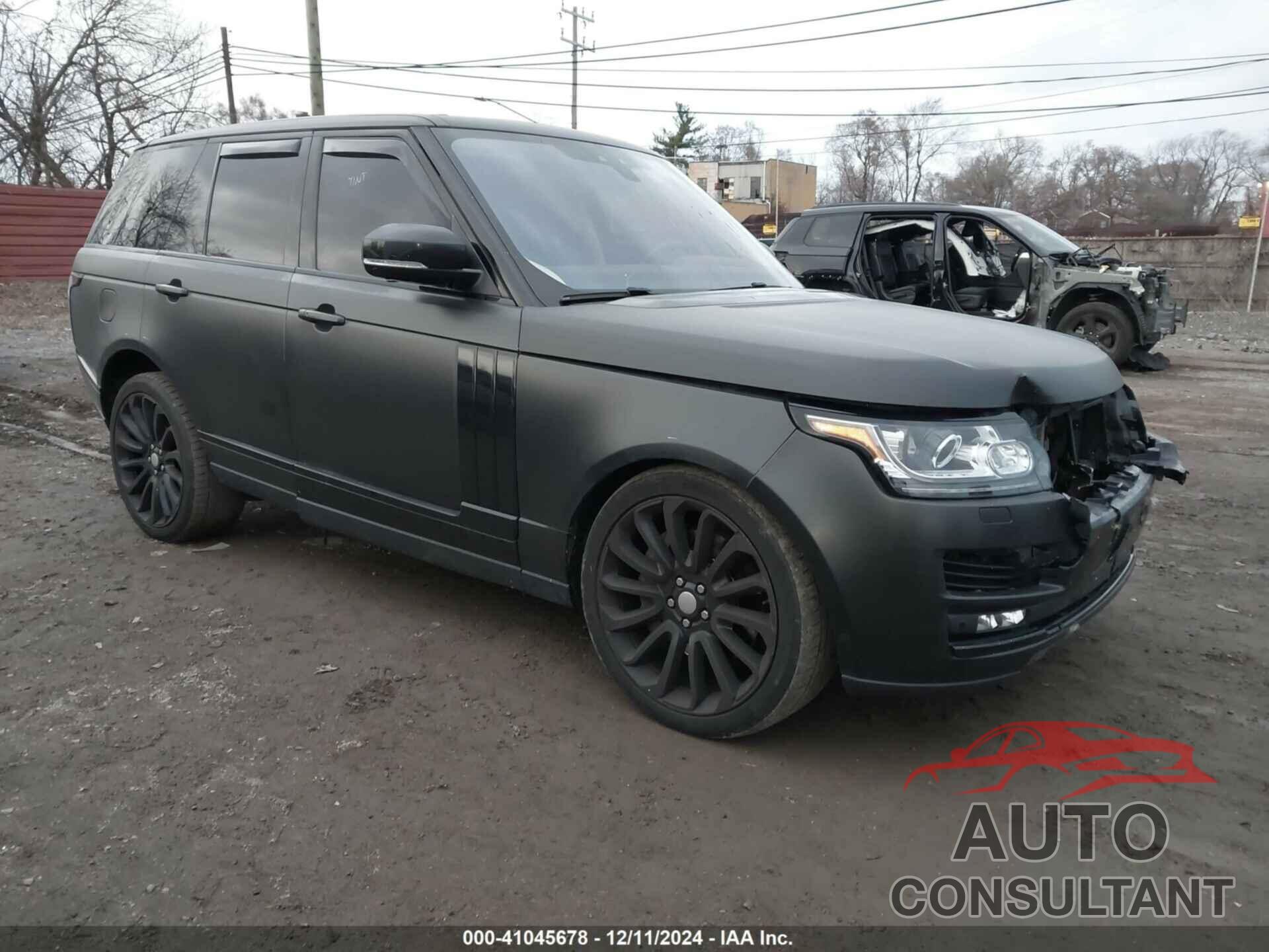 LAND ROVER RANGE ROVER 2017 - SALGS2FE8HA326604