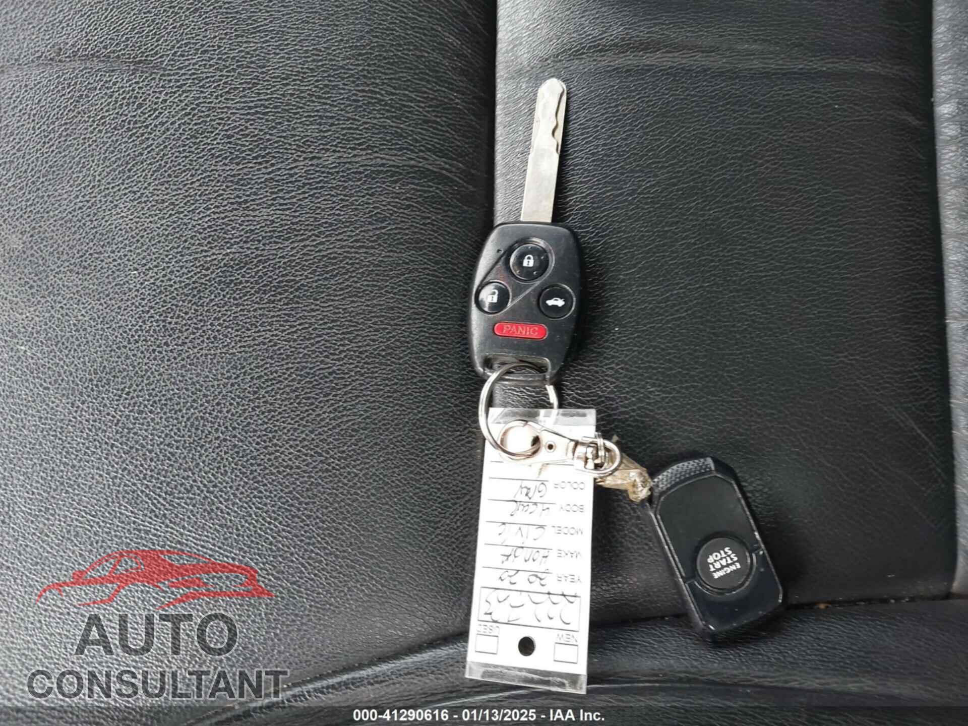 HONDA CIVIC 2013 - 19XFB2F94DE222723