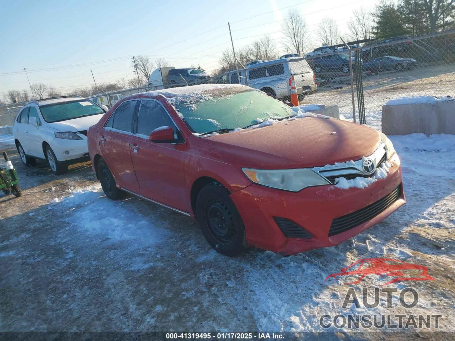 TOYOTA CAMRY 2012 - 4T4BF1FK3CR182667