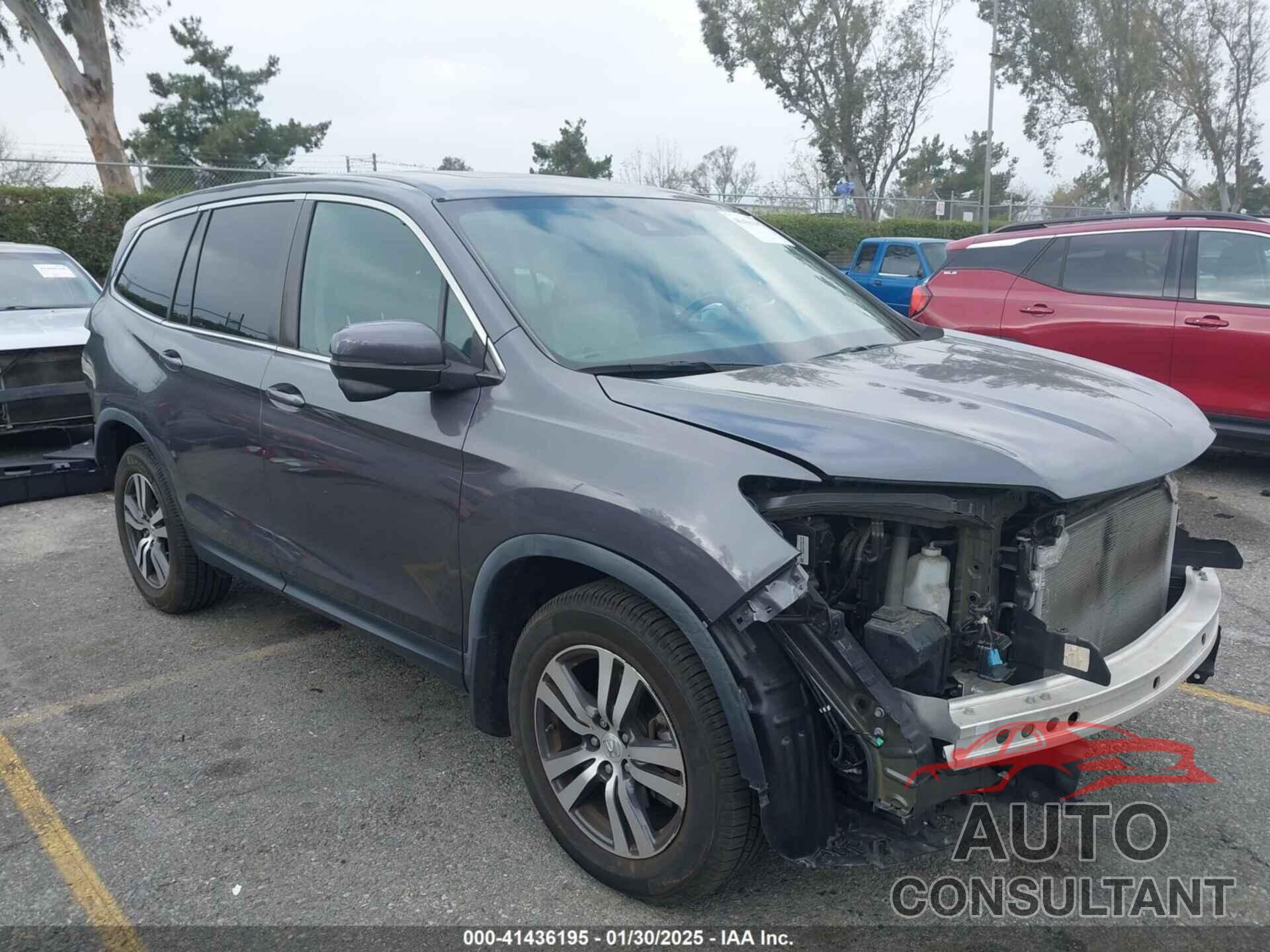 HONDA PILOT 2017 - 5FNYF5H69HB030604