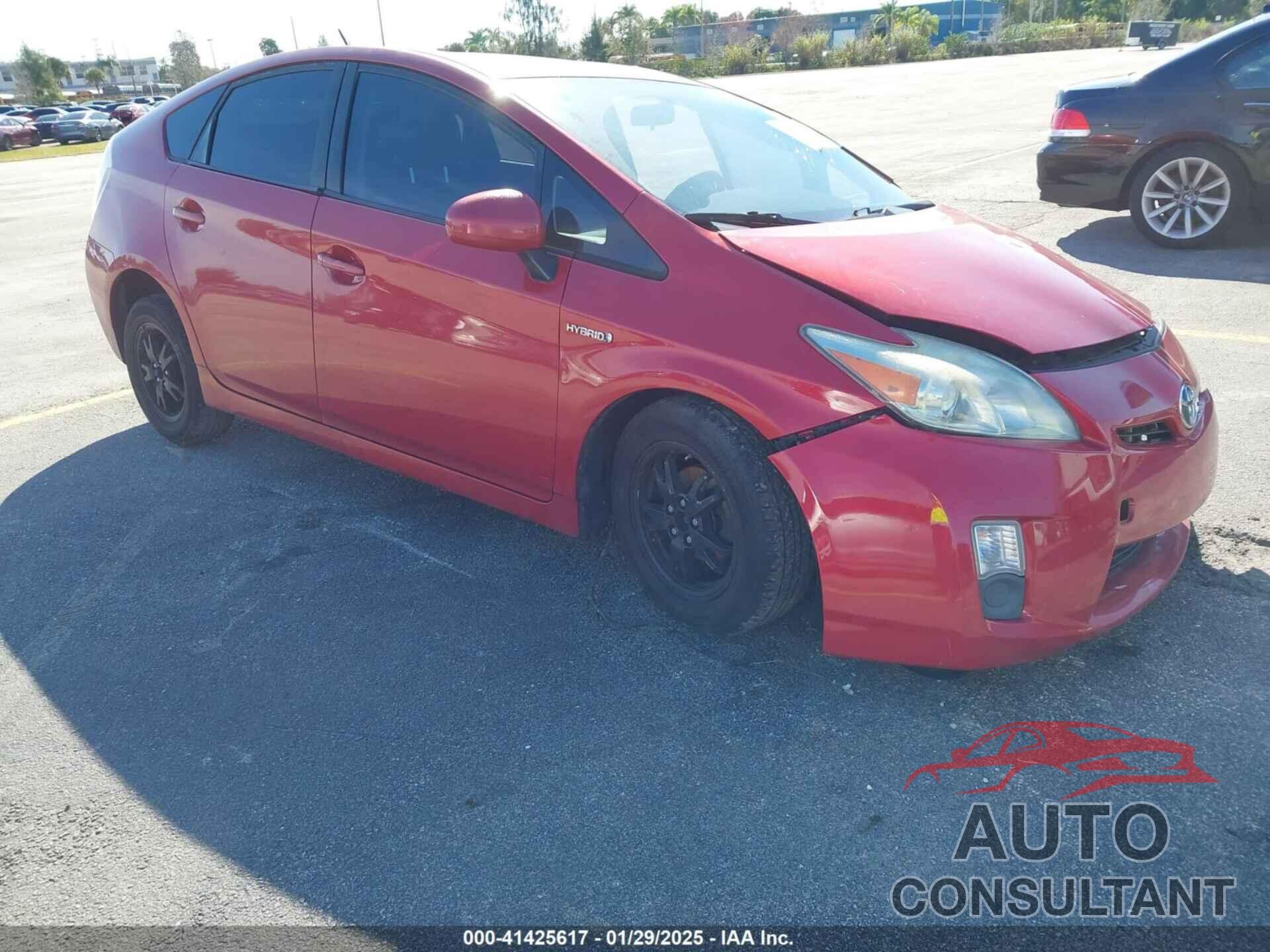 TOYOTA PRIUS 2010 - JTDKN3DU3A0074006