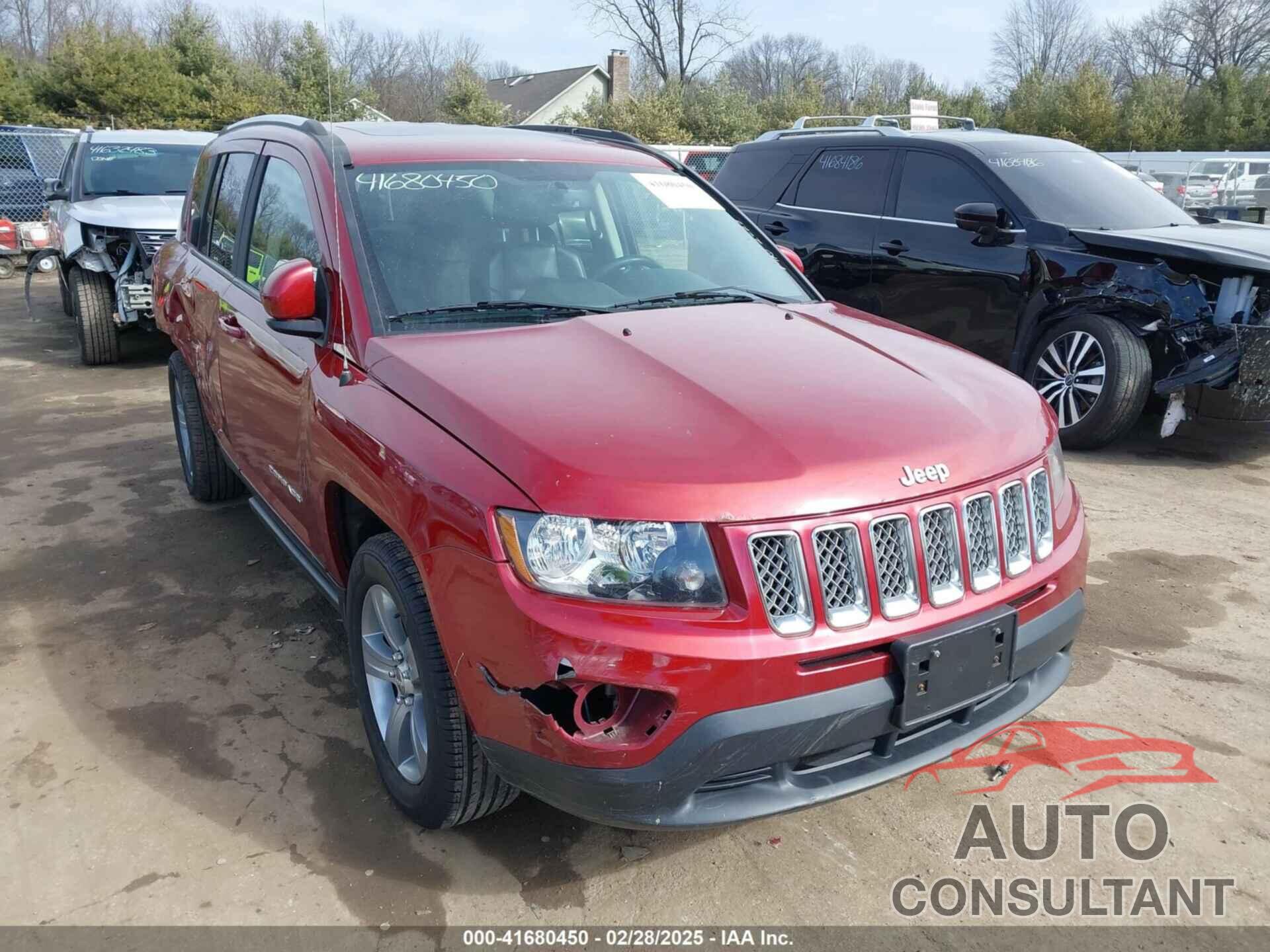 JEEP COMPASS 2016 - 1C4NJDEB1GD654917