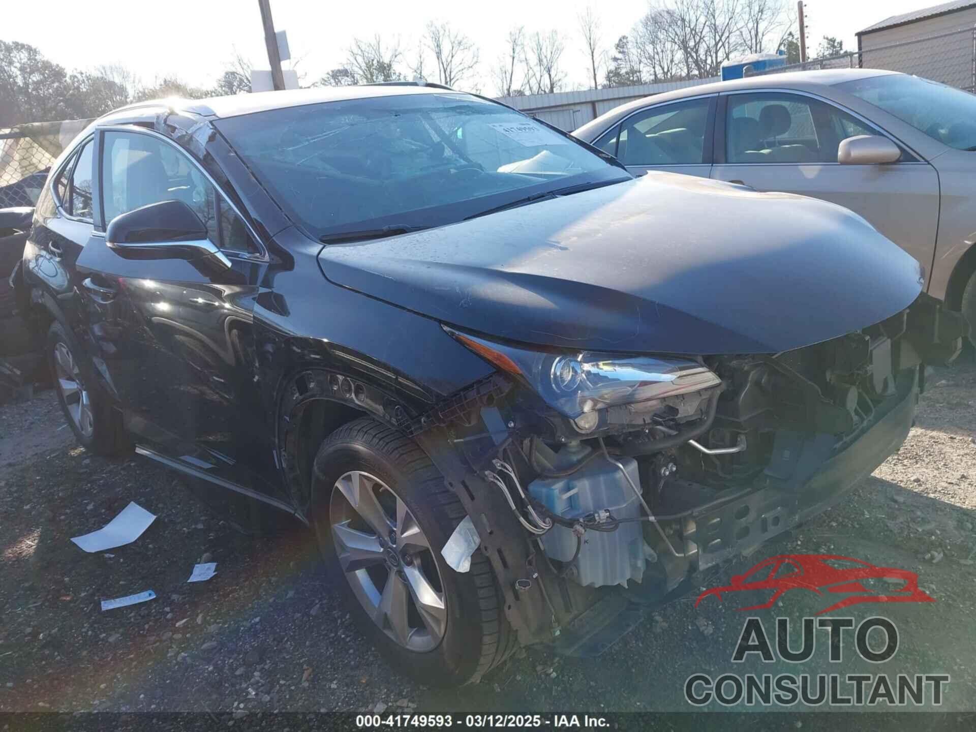 LEXUS NX 200T 2017 - JTJYARBZ3H2073635