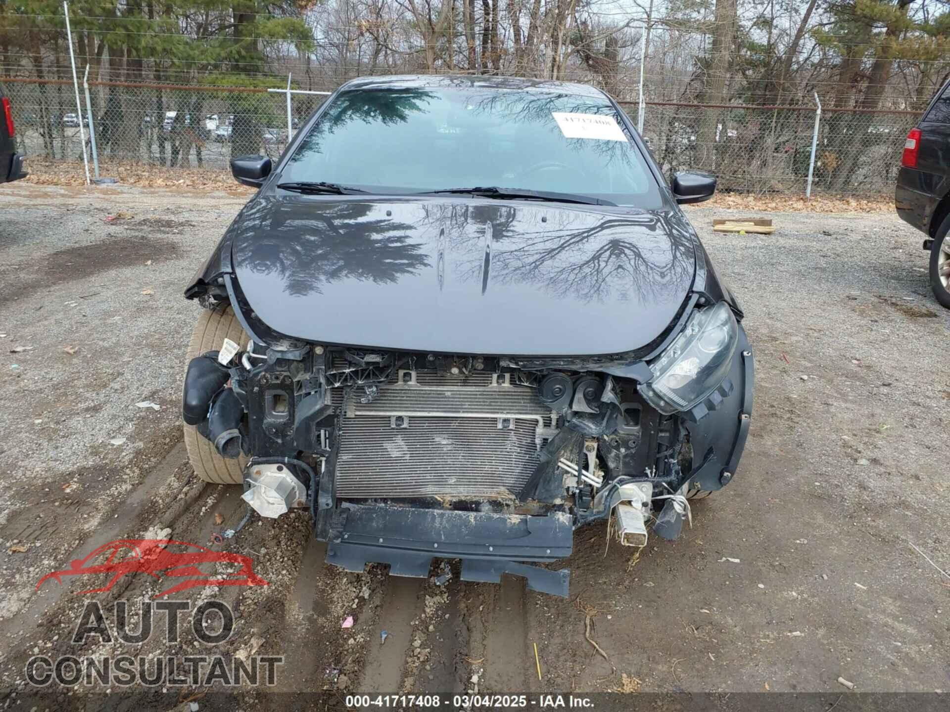 DODGE DART 2015 - 1C3CDFEB3FD278086