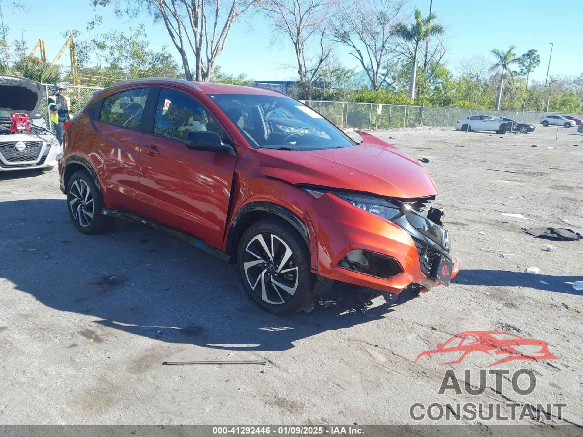 HONDA HR-V 2020 - 3CZRU6H19LM707394