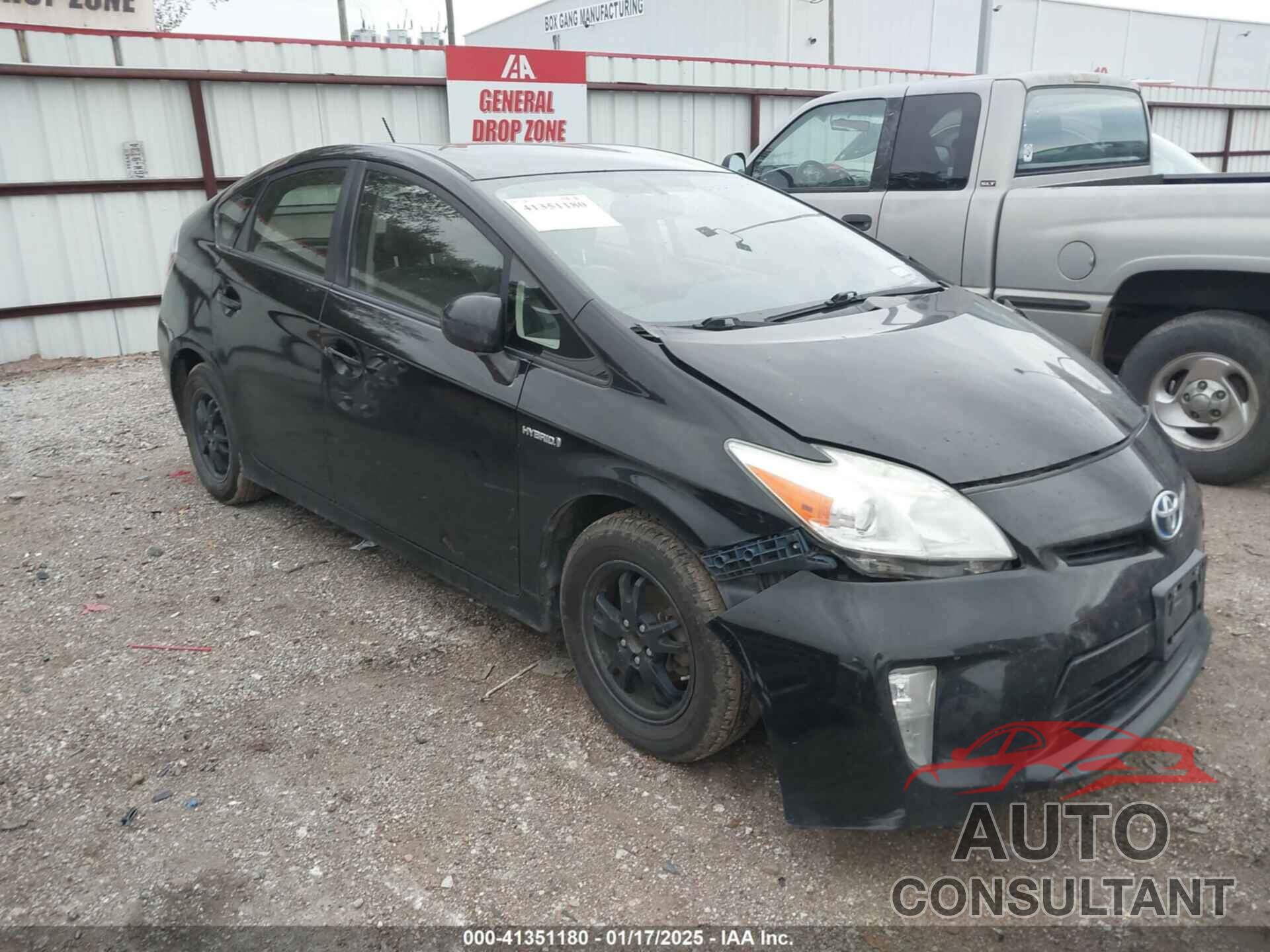 TOYOTA PRIUS 2013 - JTDKN3DU9D5560181