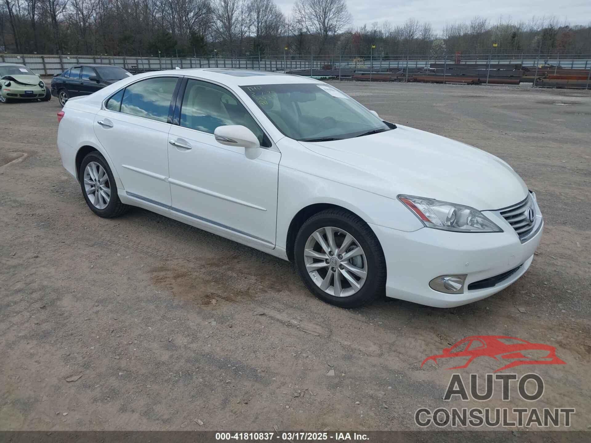 LEXUS ES 350 2011 - JTHBK1EG5B2469864