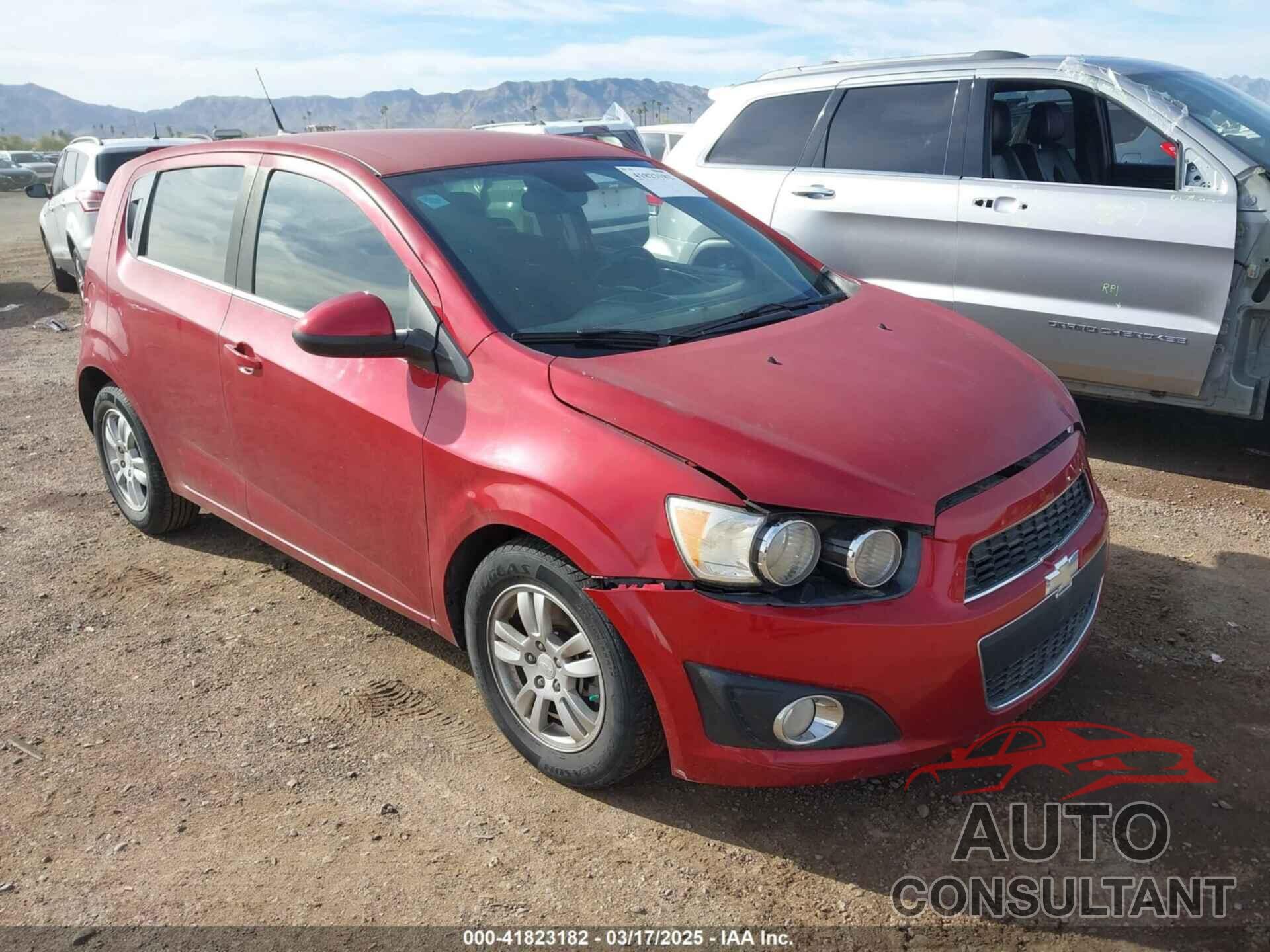CHEVROLET SONIC 2013 - 1G1JC6SB9D4113711