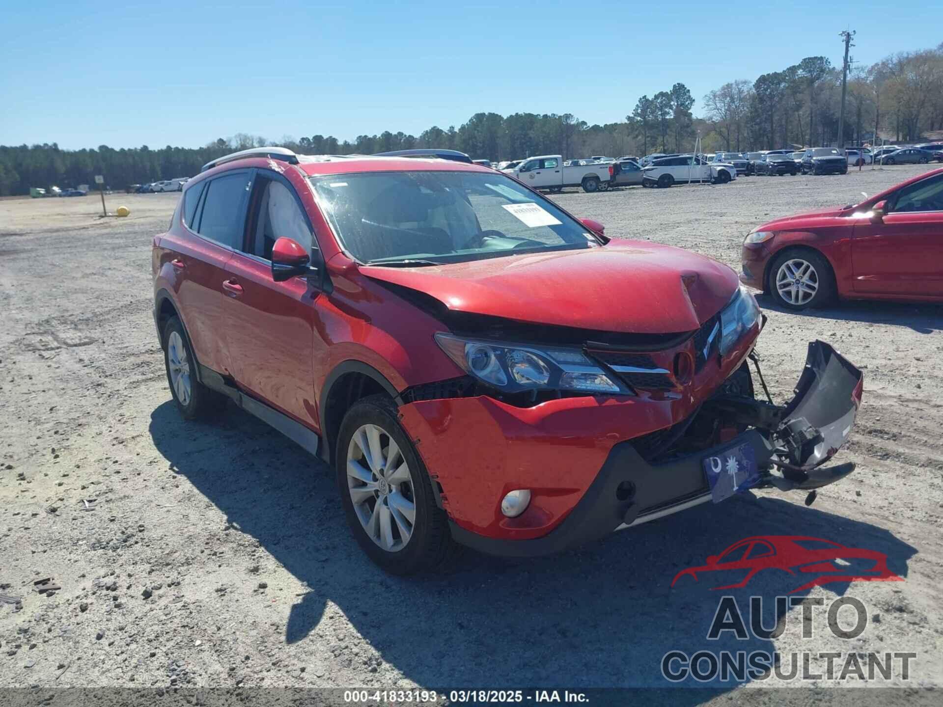 TOYOTA RAV4 2014 - 2T3DFREV6EW213479